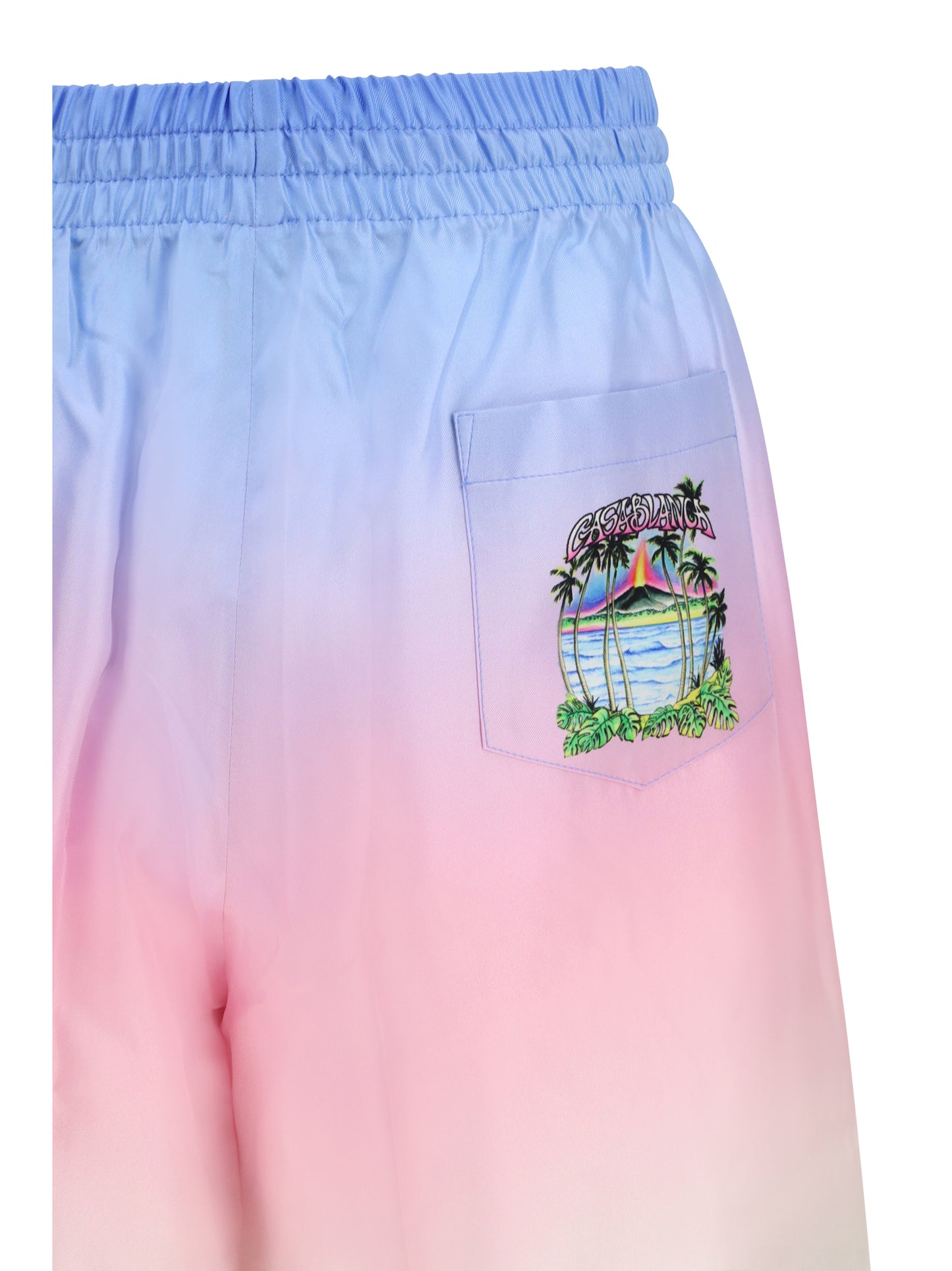 Casablanca Men Volcano Gradient Shorts CASABLANCA