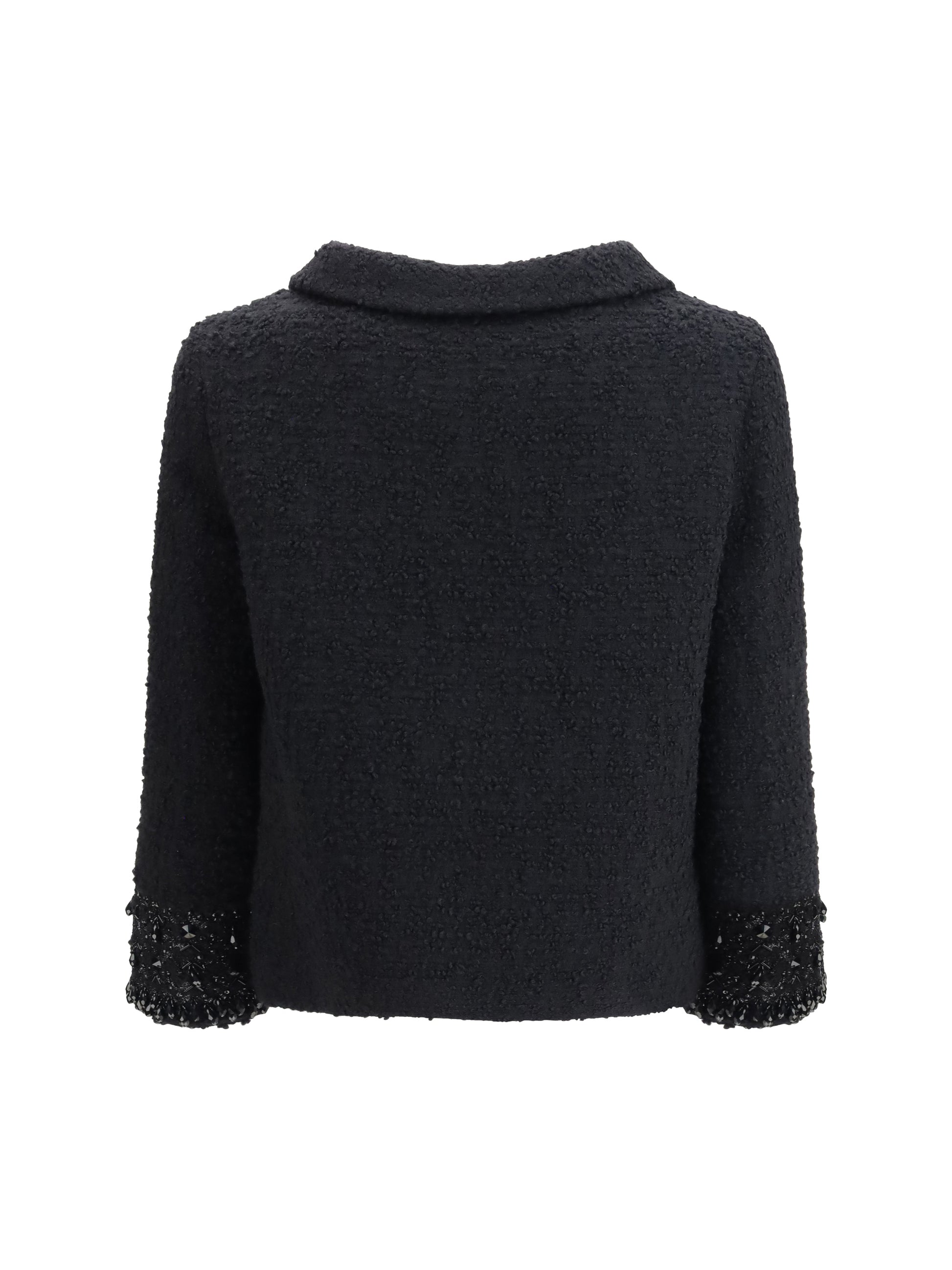 Valentino Women Tweed Virgin Wool Jacket VALENTINO
