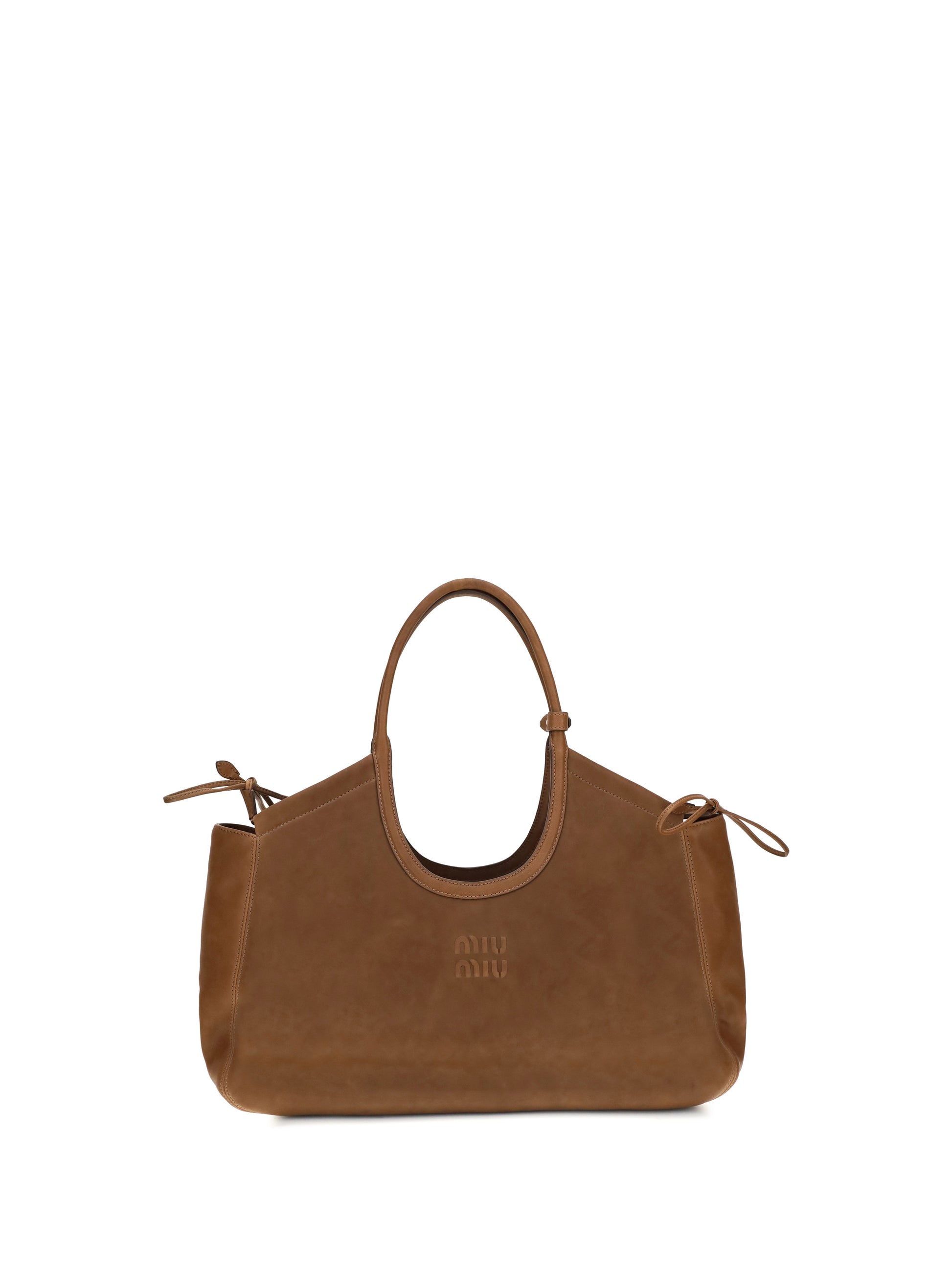 Miu Miu Women Ivy Nappa Shopping Bag MIU MIU