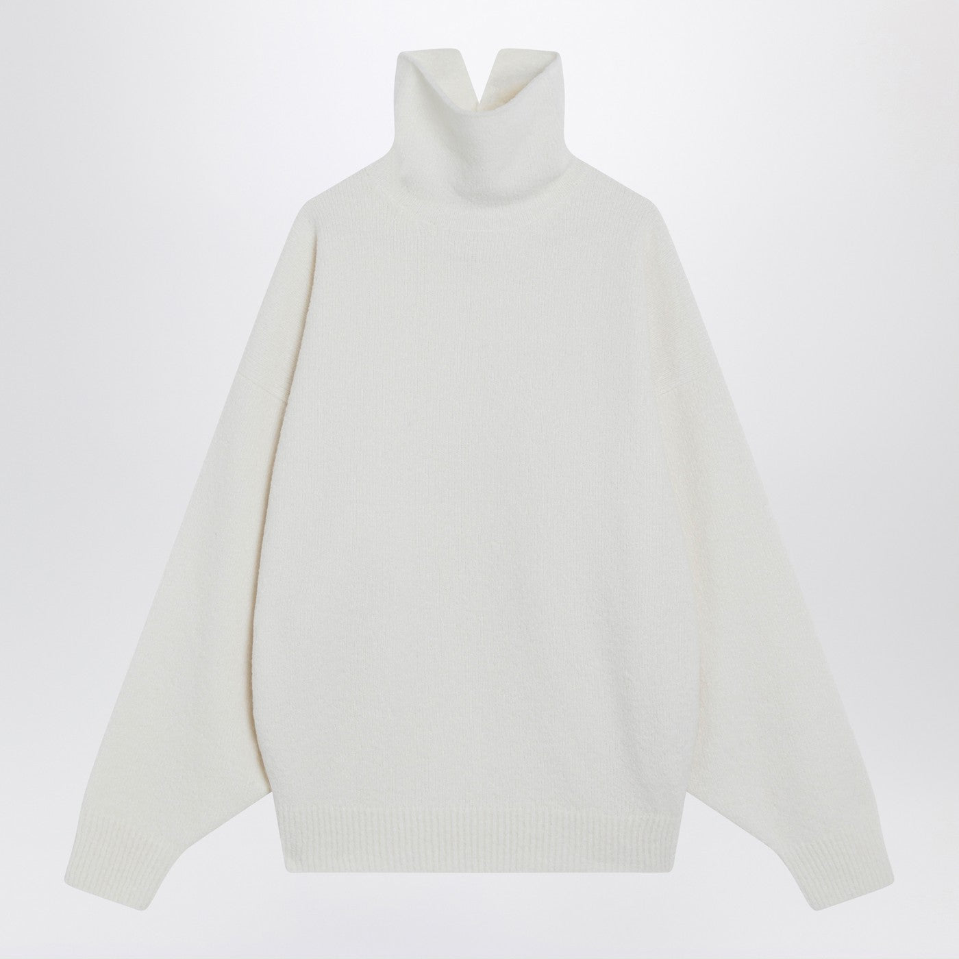 Fear Of God White Turtleneck Sweater In Wool Men FEAR OF GOD