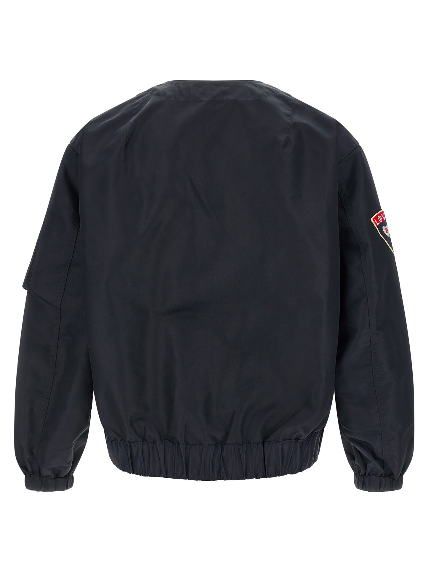 Kenzo Men 'Badges Collarless' Bomber Jacket KENZO