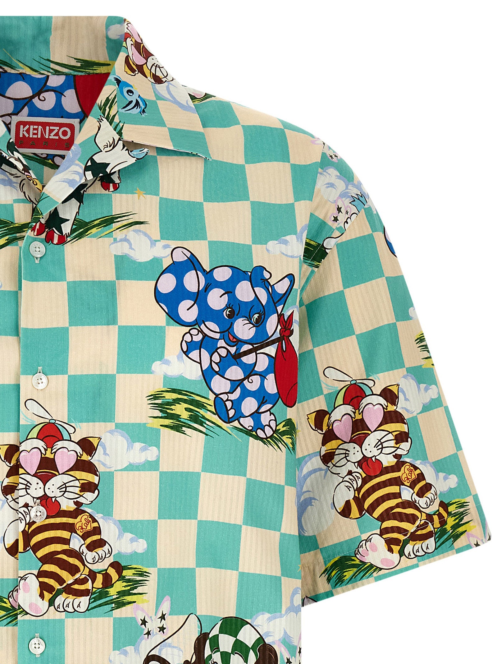 Kenzo Men 'Kenzo Cartoon' Shirt KENZO