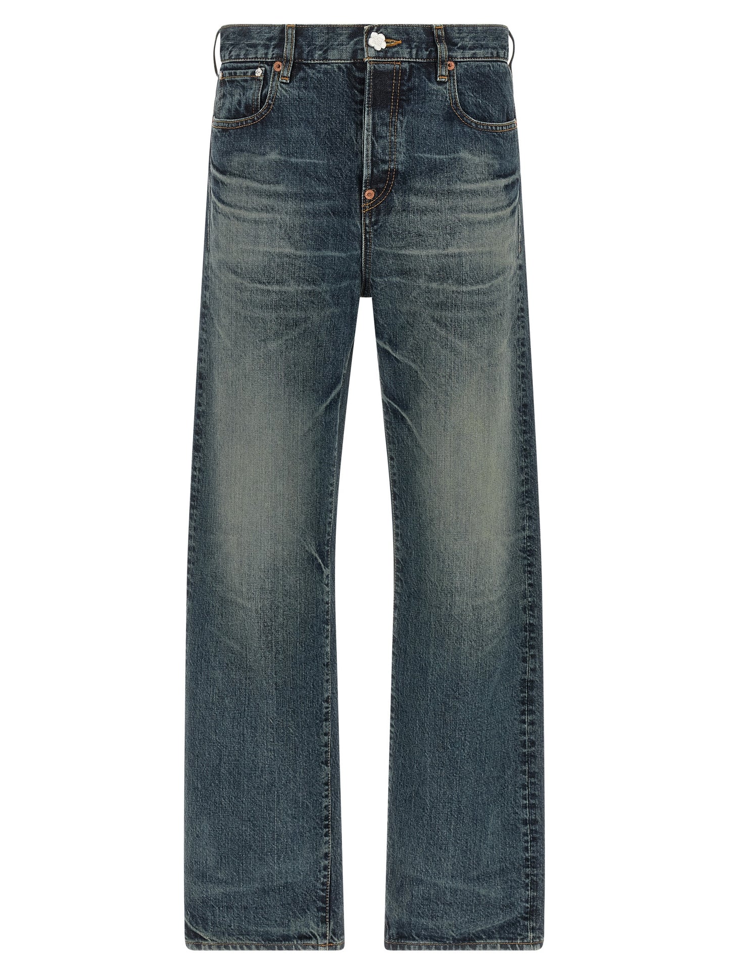 Kenzo Men 'Boke Flower' Button Jeans KENZO