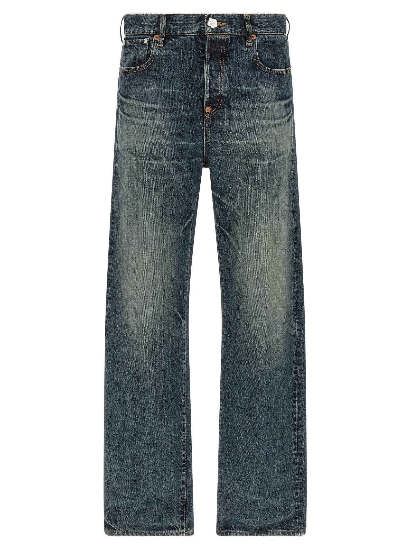 Kenzo Men 'Boke Flower' Button Jeans KENZO
