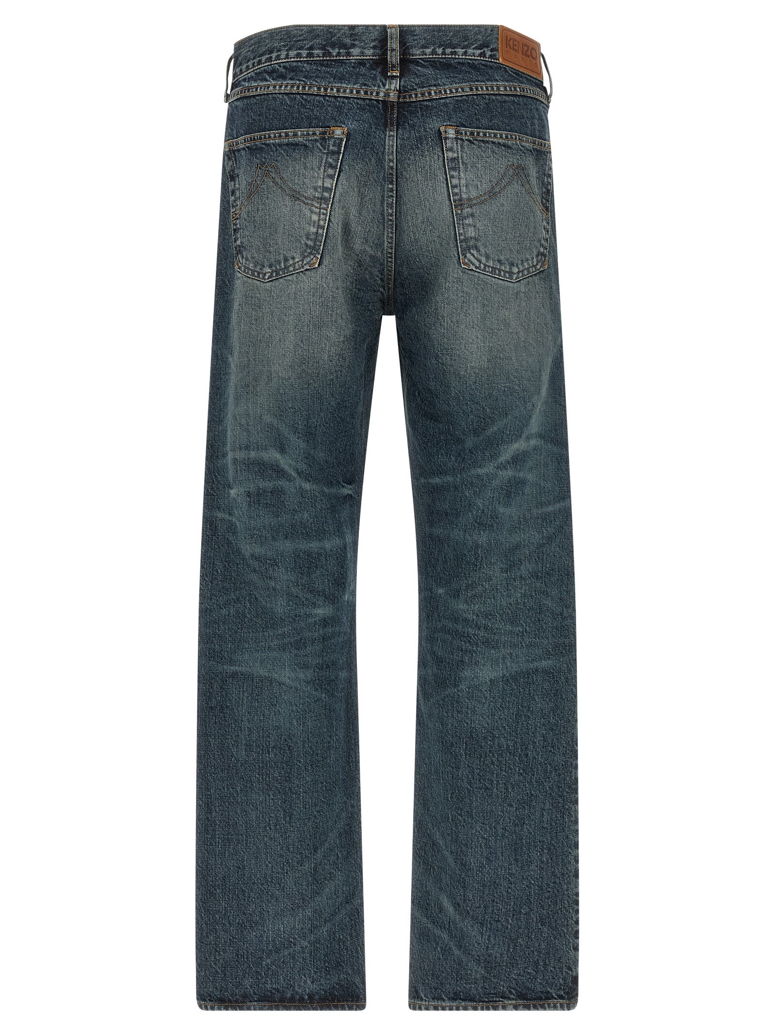 Kenzo Men 'Boke Flower' Button Jeans KENZO