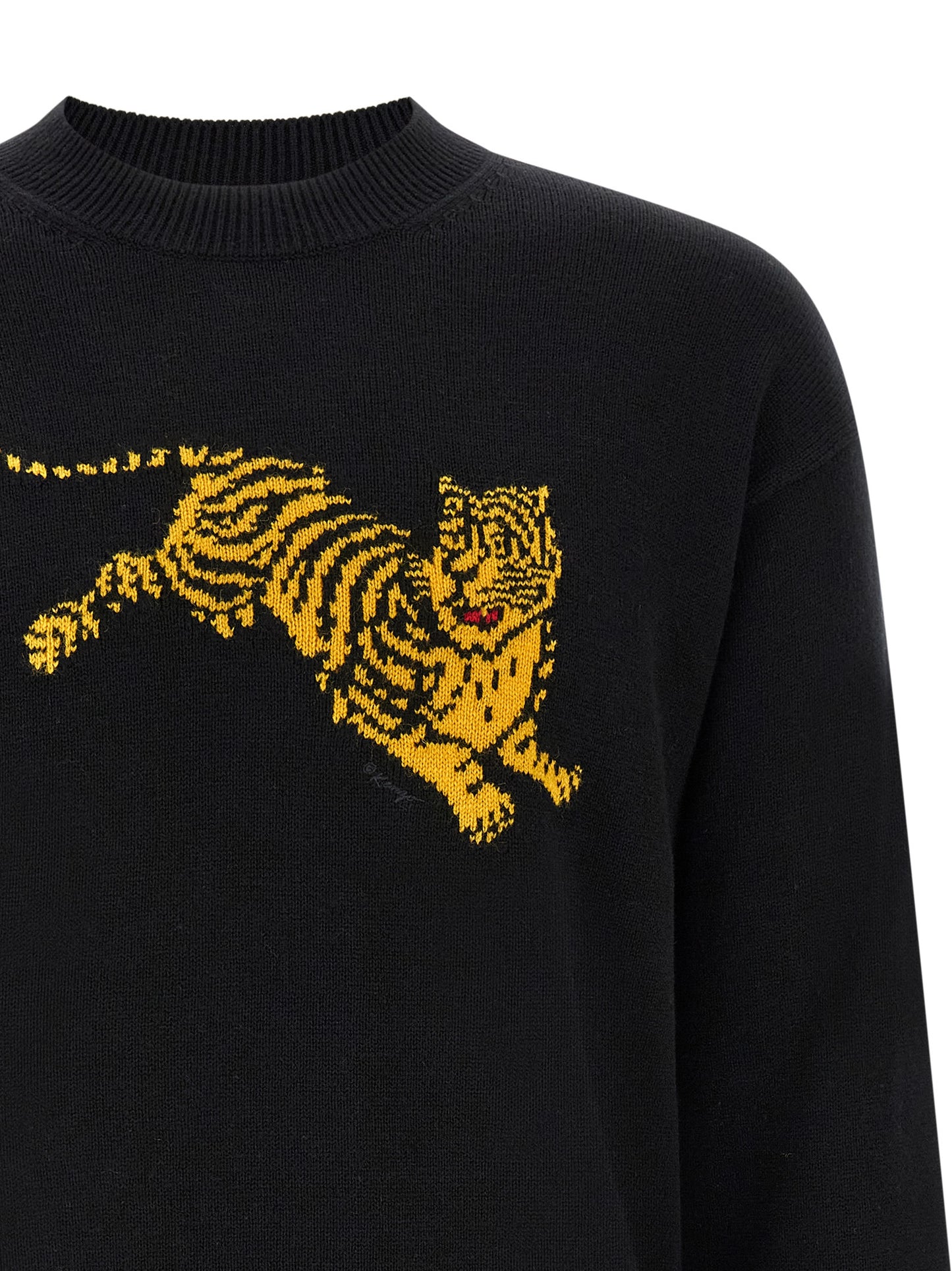 Kenzo Men 'Jumping Tiger' Intarsia Sweater KENZO