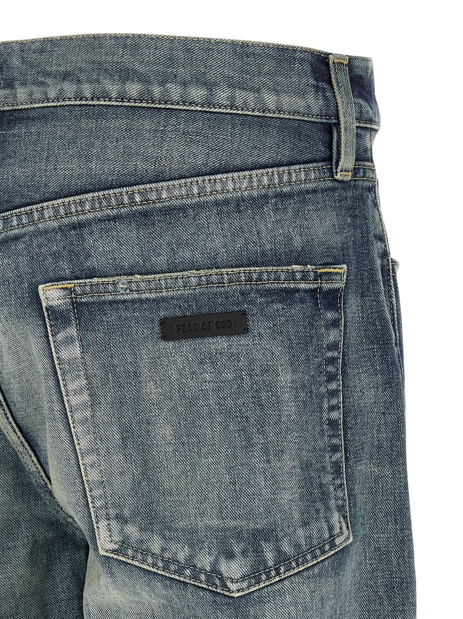 Fear Of God Men Stone Washed Jeans FEAR OF GOD