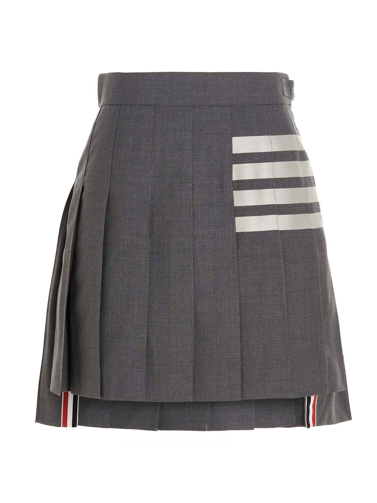 Thom Browne Women '4 Bar’ Skirt THOM BROWNE