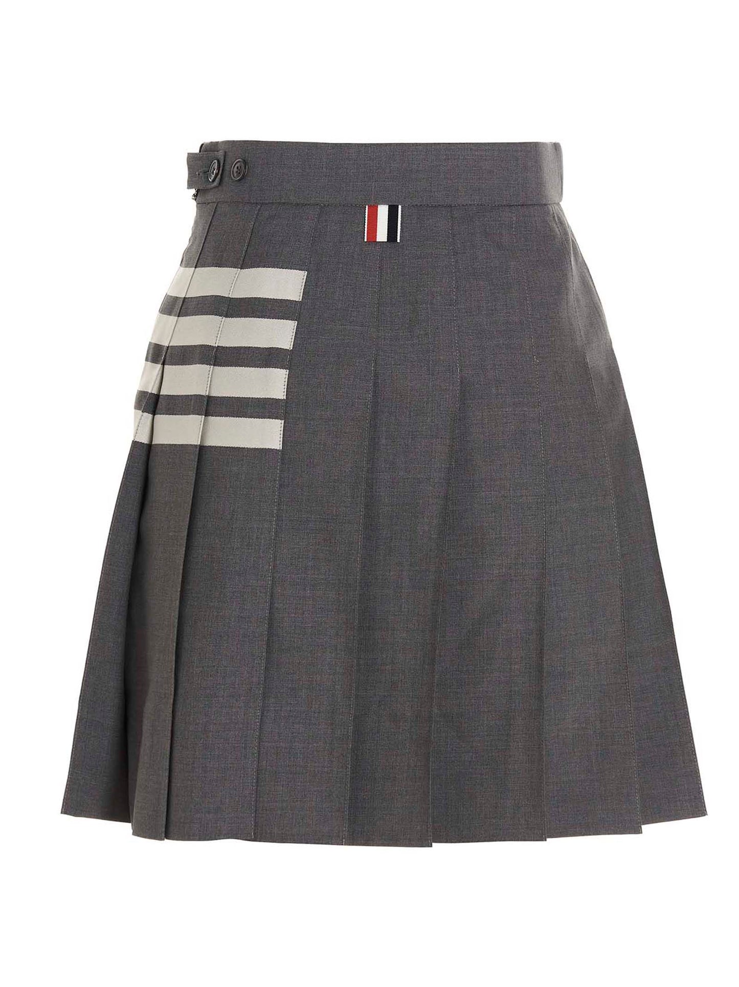 Thom Browne Women '4 Bar’ Skirt THOM BROWNE