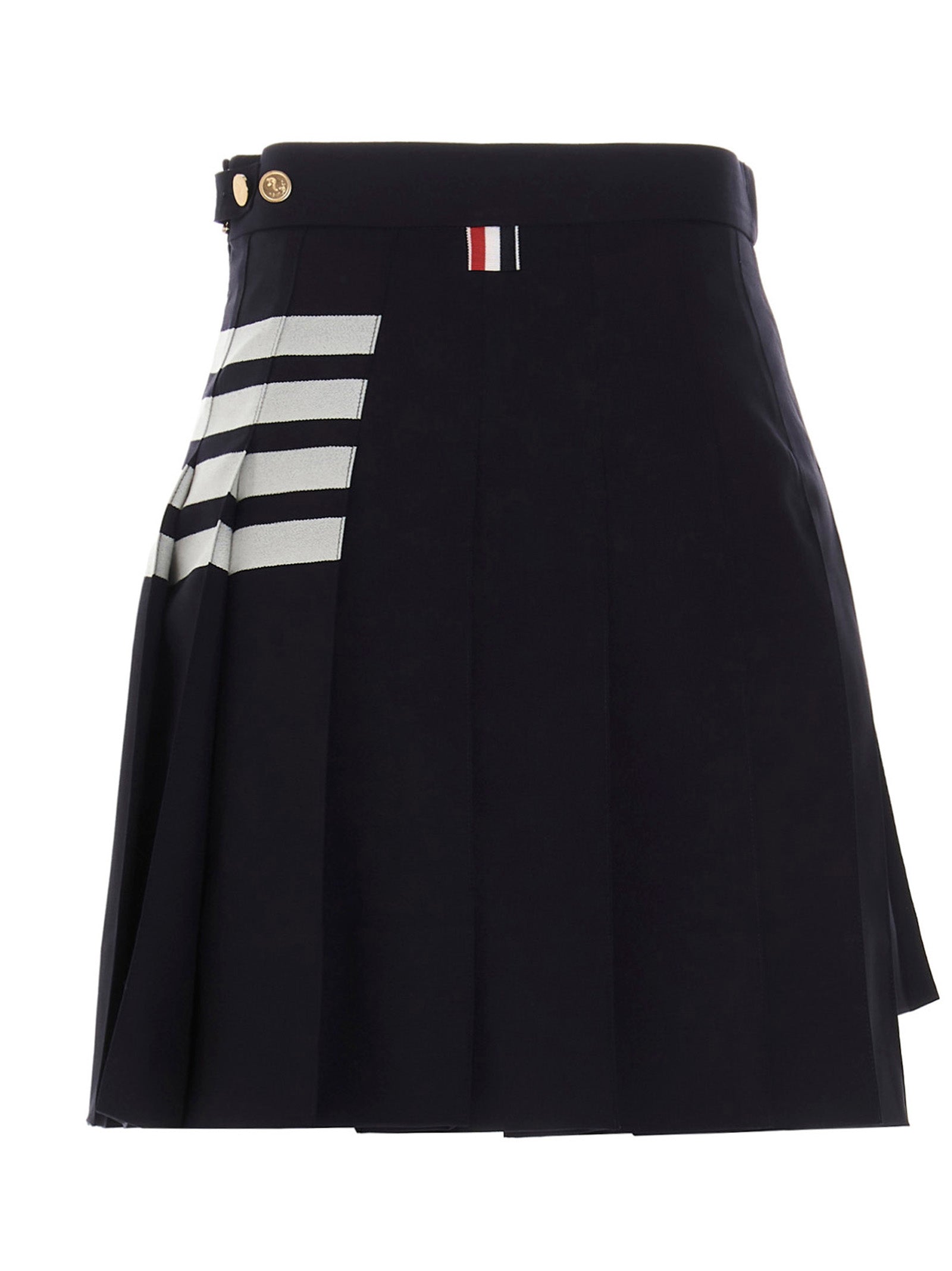 Thom Browne Women '4 Bar’ Skirt THOM BROWNE