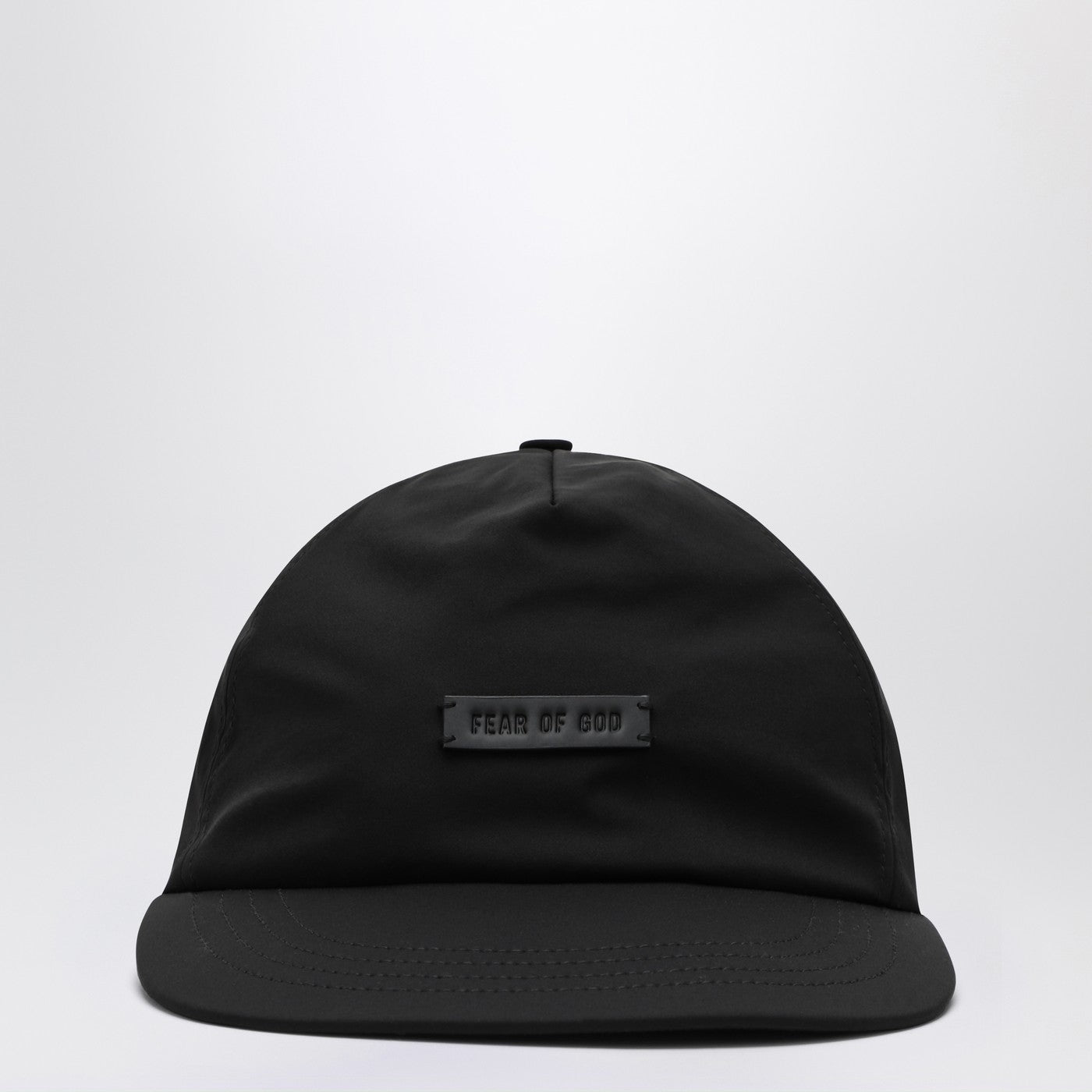 Fear Of God Black Nylon Baseball Cap Men FEAR OF GOD