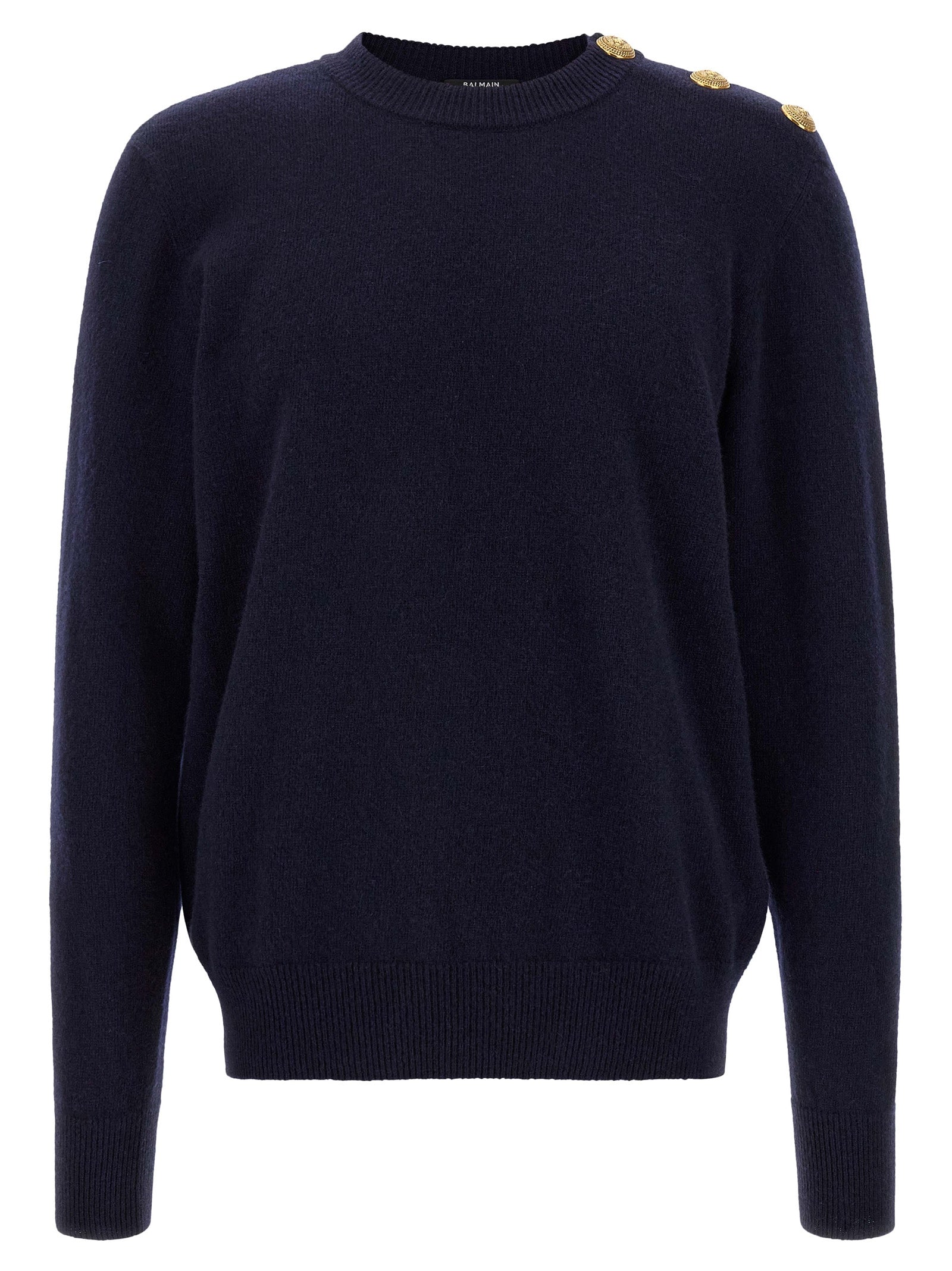 Balmain Men 'Leone Catena' Button Sweater BALMAIN