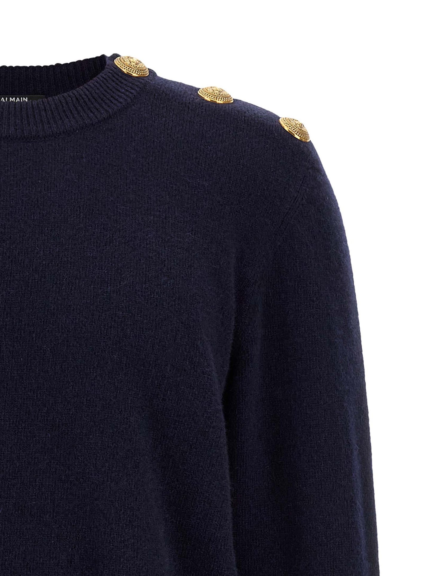 Balmain Men 'Leone Catena' Button Sweater BALMAIN