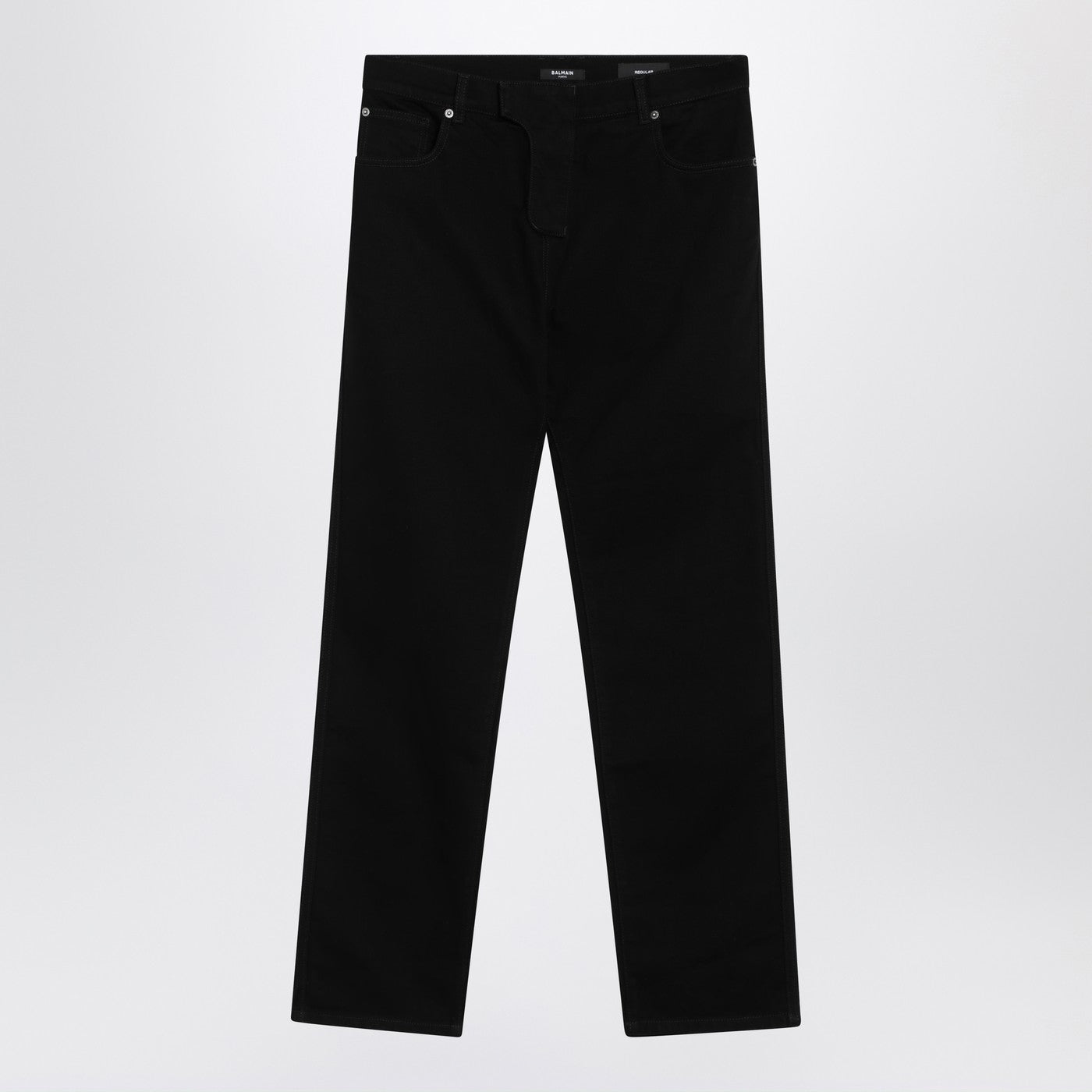 Balmain Black Denim Jeans Men BALMAIN