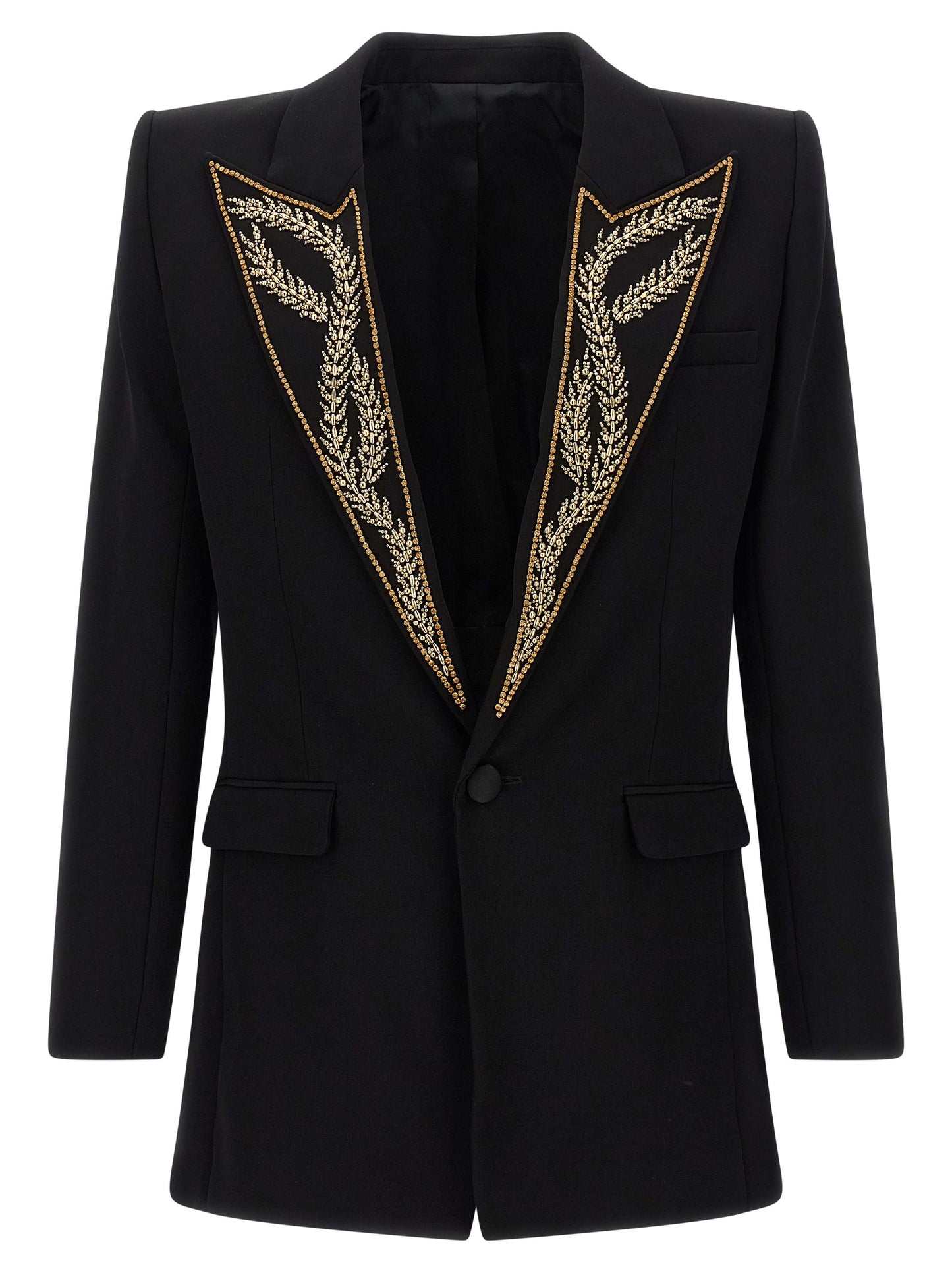 Balmain Men Leaf Embroidery Blazer BALMAIN