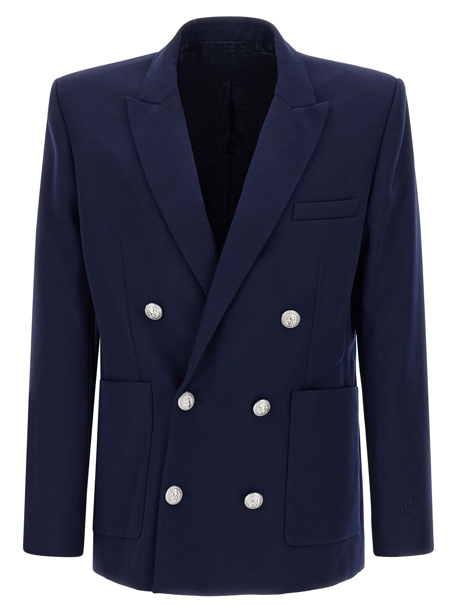 Balmain Men Grain De Poudre Blazer BALMAIN