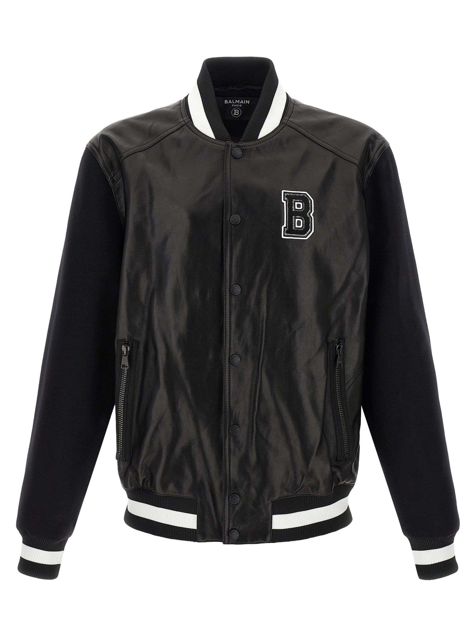 Balmain Men 'Varsity' Bomber Jacket BALMAIN