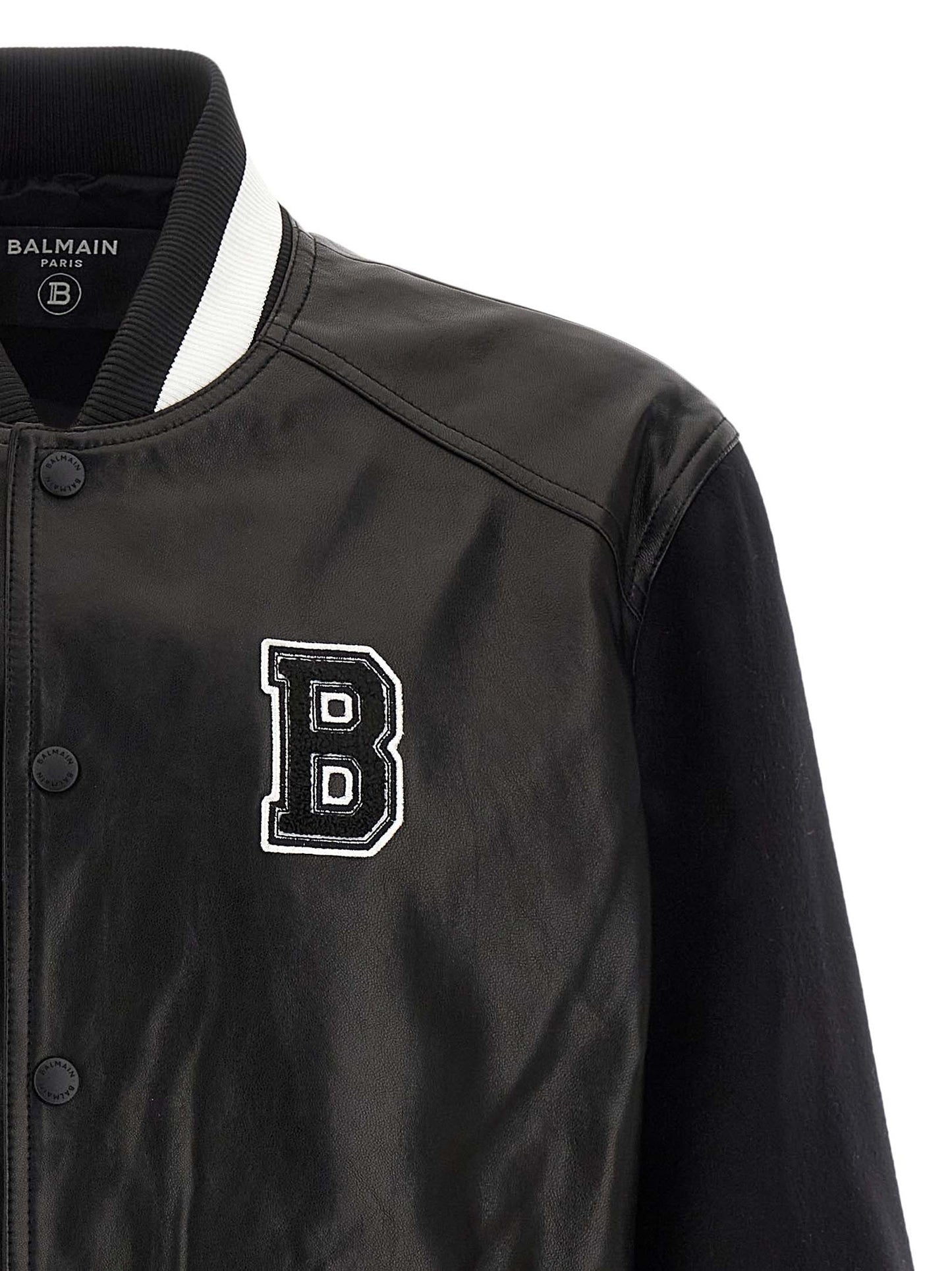 Balmain Men 'Varsity' Bomber Jacket BALMAIN