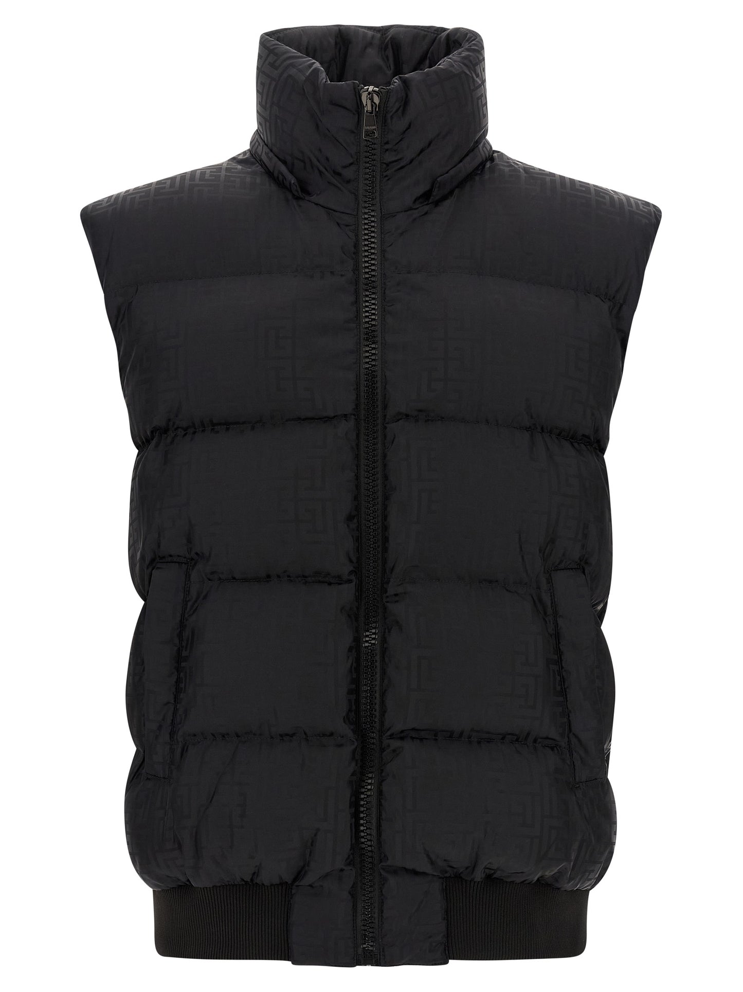 Balmain Men 'Monogram Pb Labirinto' Down Jacket BALMAIN