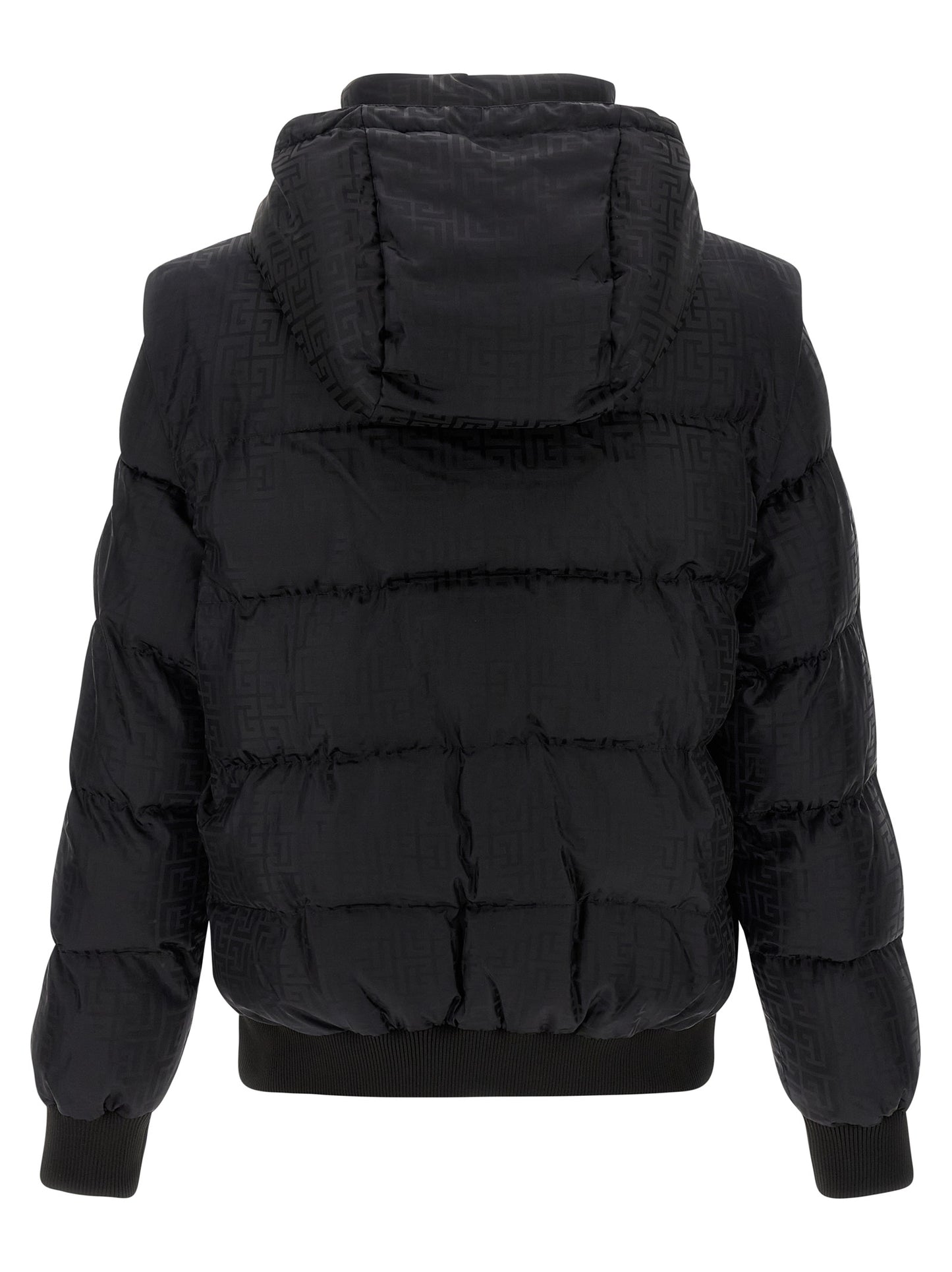Balmain Men 'Monogram Pb Labirinto' Down Jacket BALMAIN