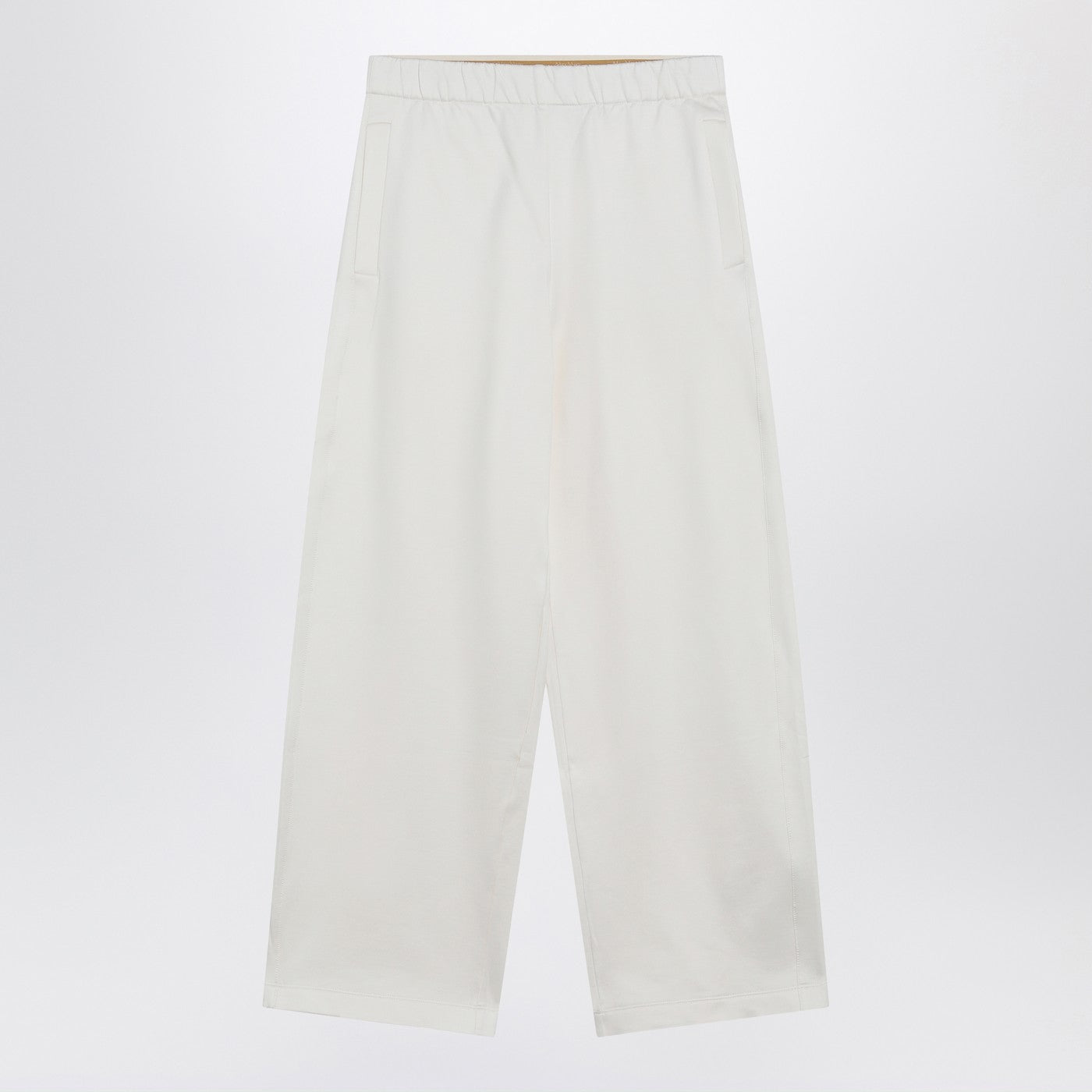 Max Mara White Silk Blend Trousers Women MAX MARA