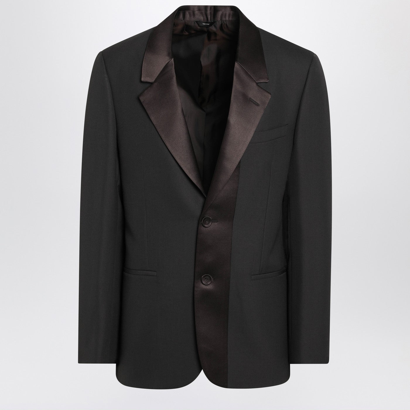 Fendi Brown Wool Crãªpe Blazer Men FENDI