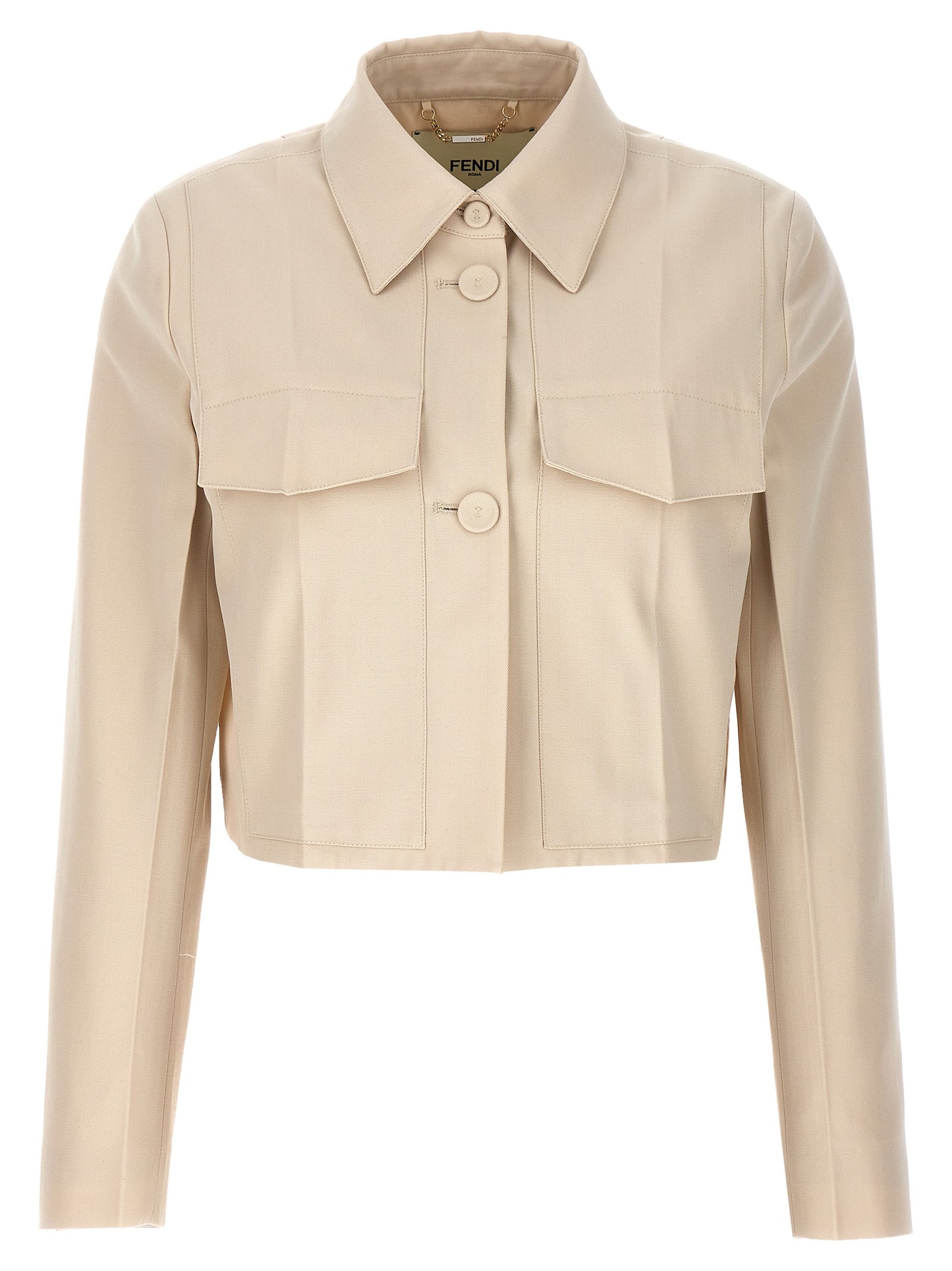 Fendi Women Tailored Crop Jacket FENDI