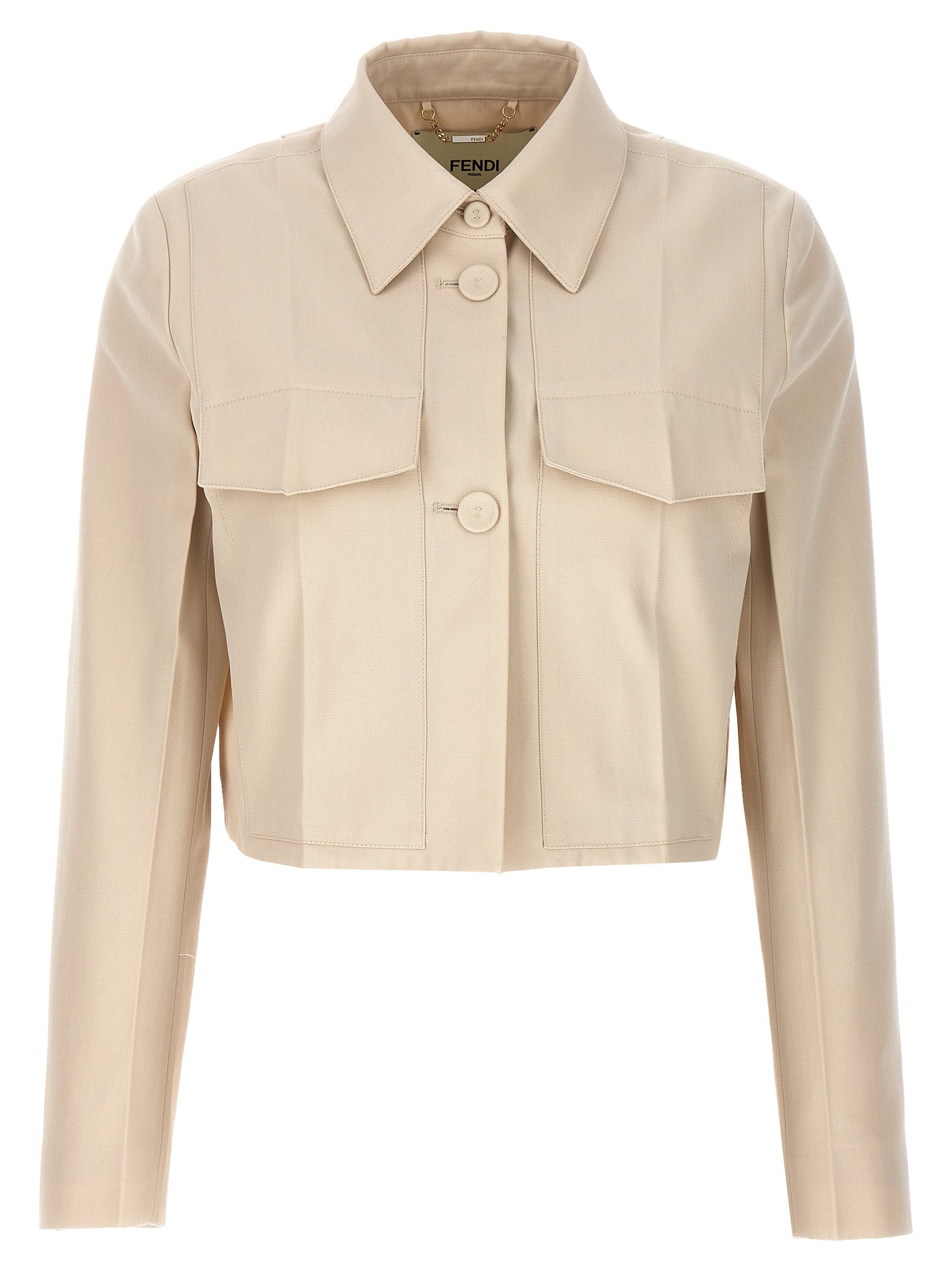 Fendi Women Tailored Crop Jacket FENDI