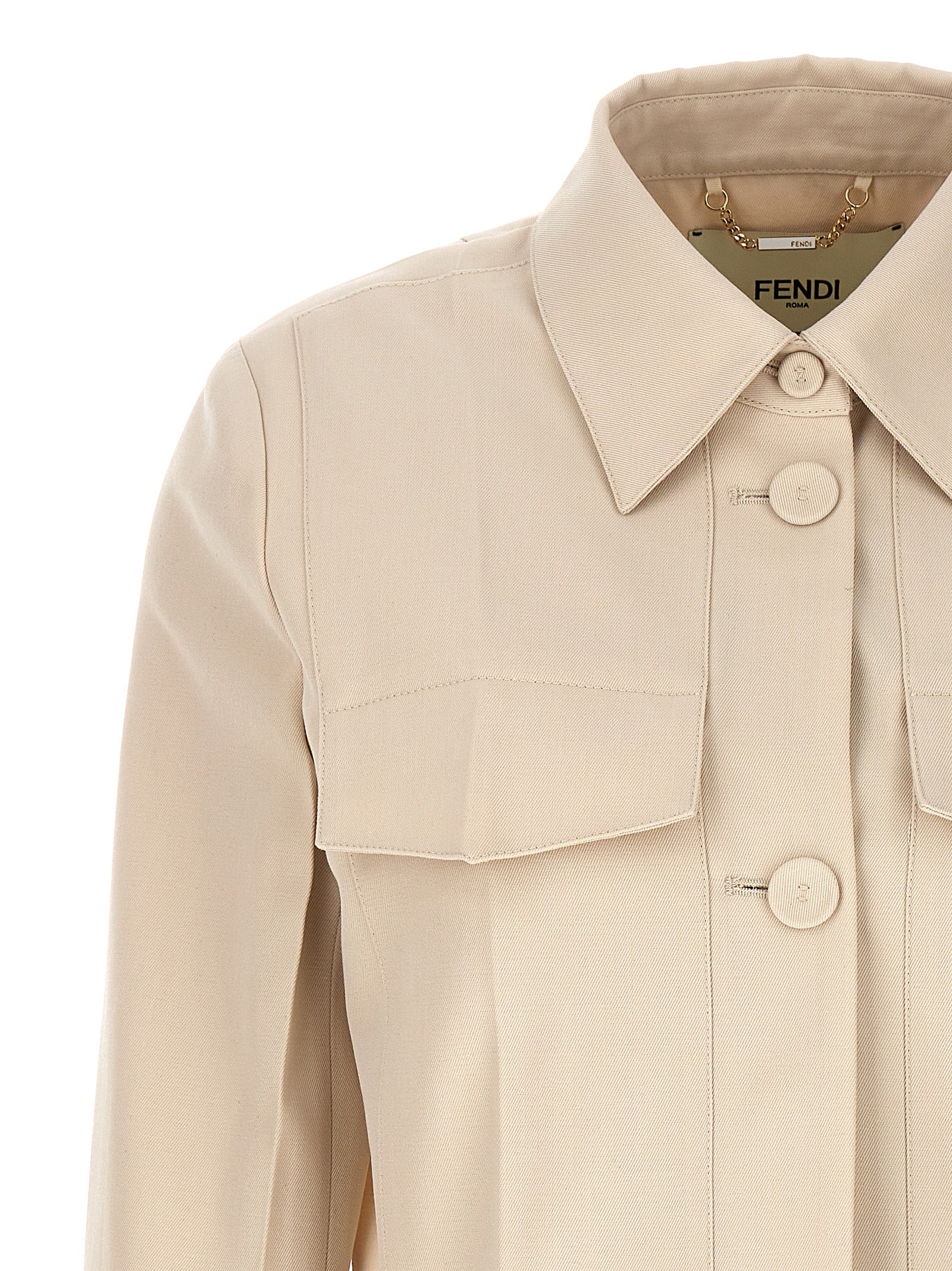 Fendi Women Tailored Crop Jacket FENDI