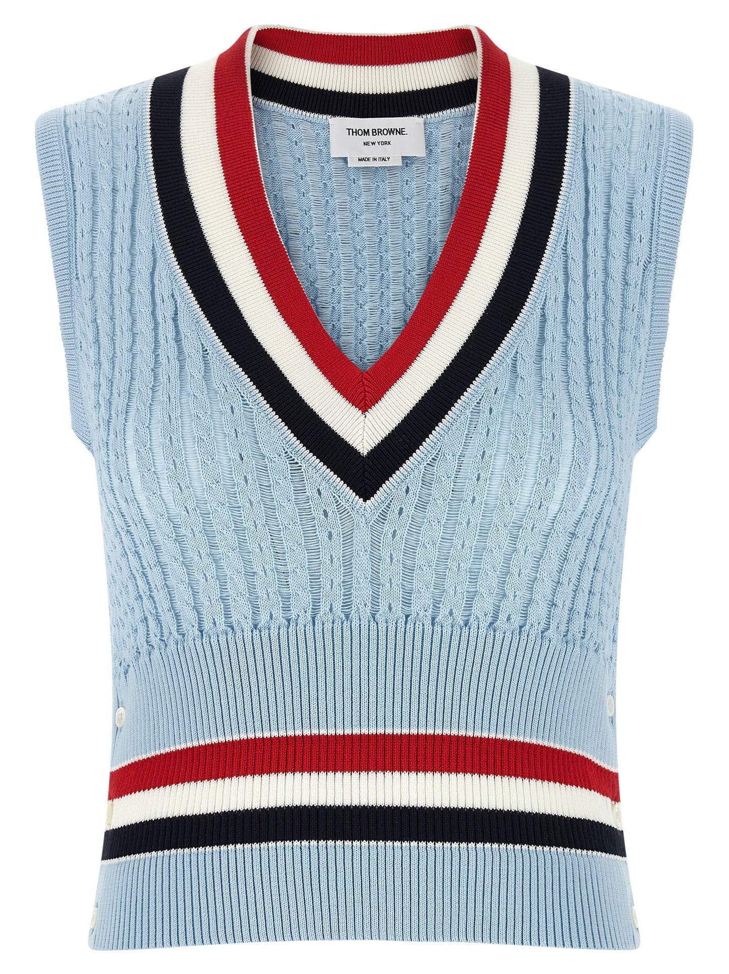Thom Browne Women 'Rwb' Vest THOM BROWNE
