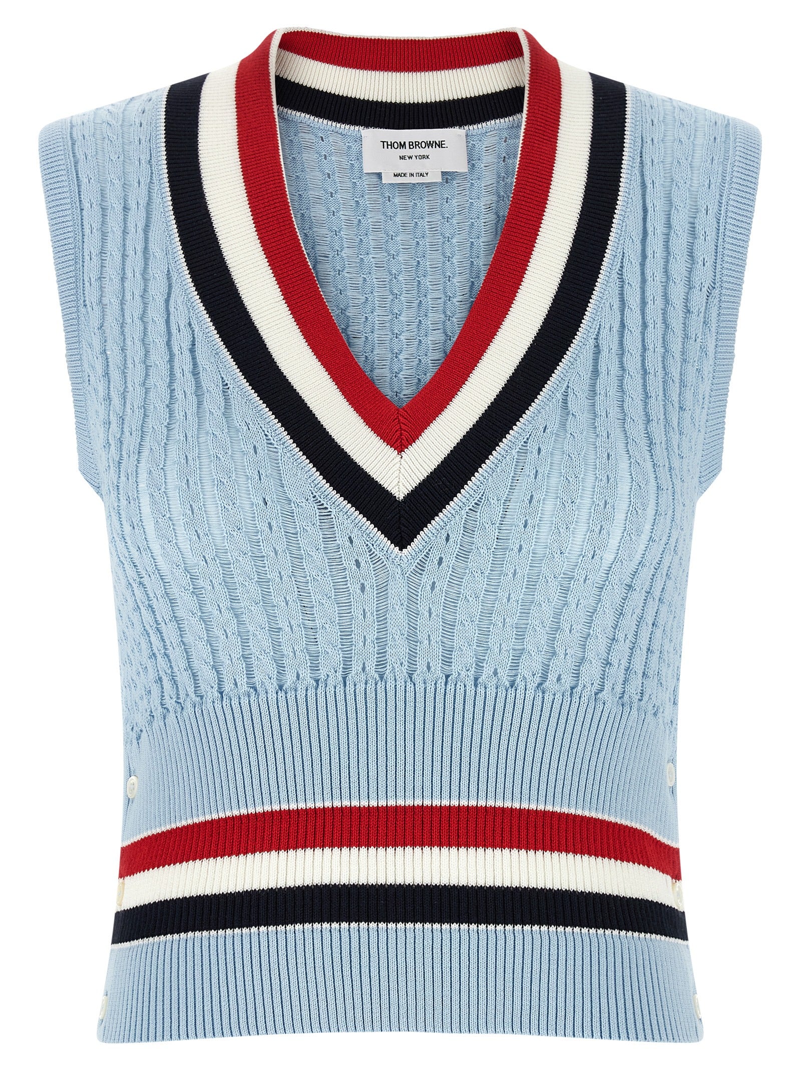 Thom Browne Women 'Rwb' Vest THOM BROWNE