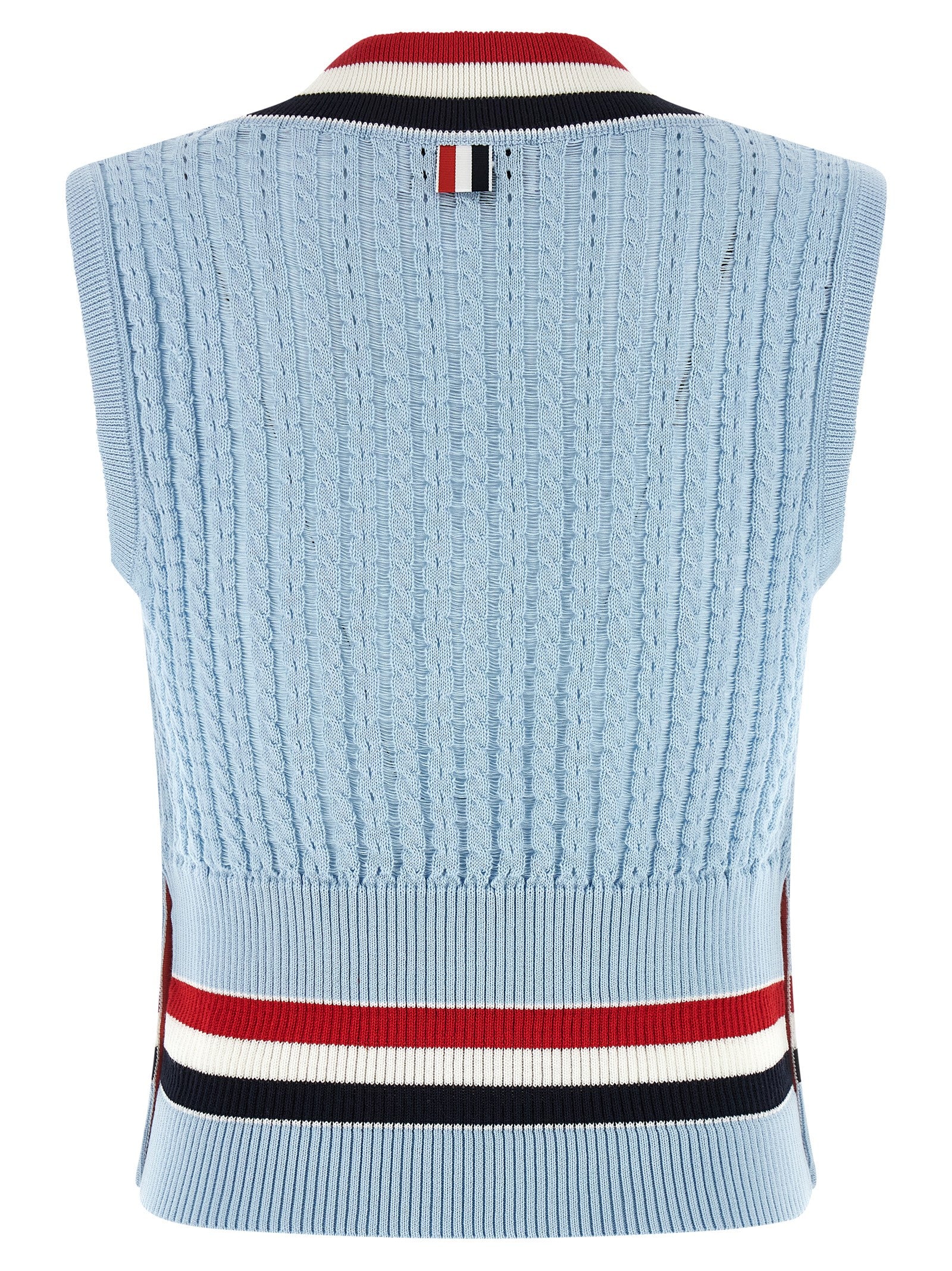Thom Browne Women 'Rwb' Vest THOM BROWNE