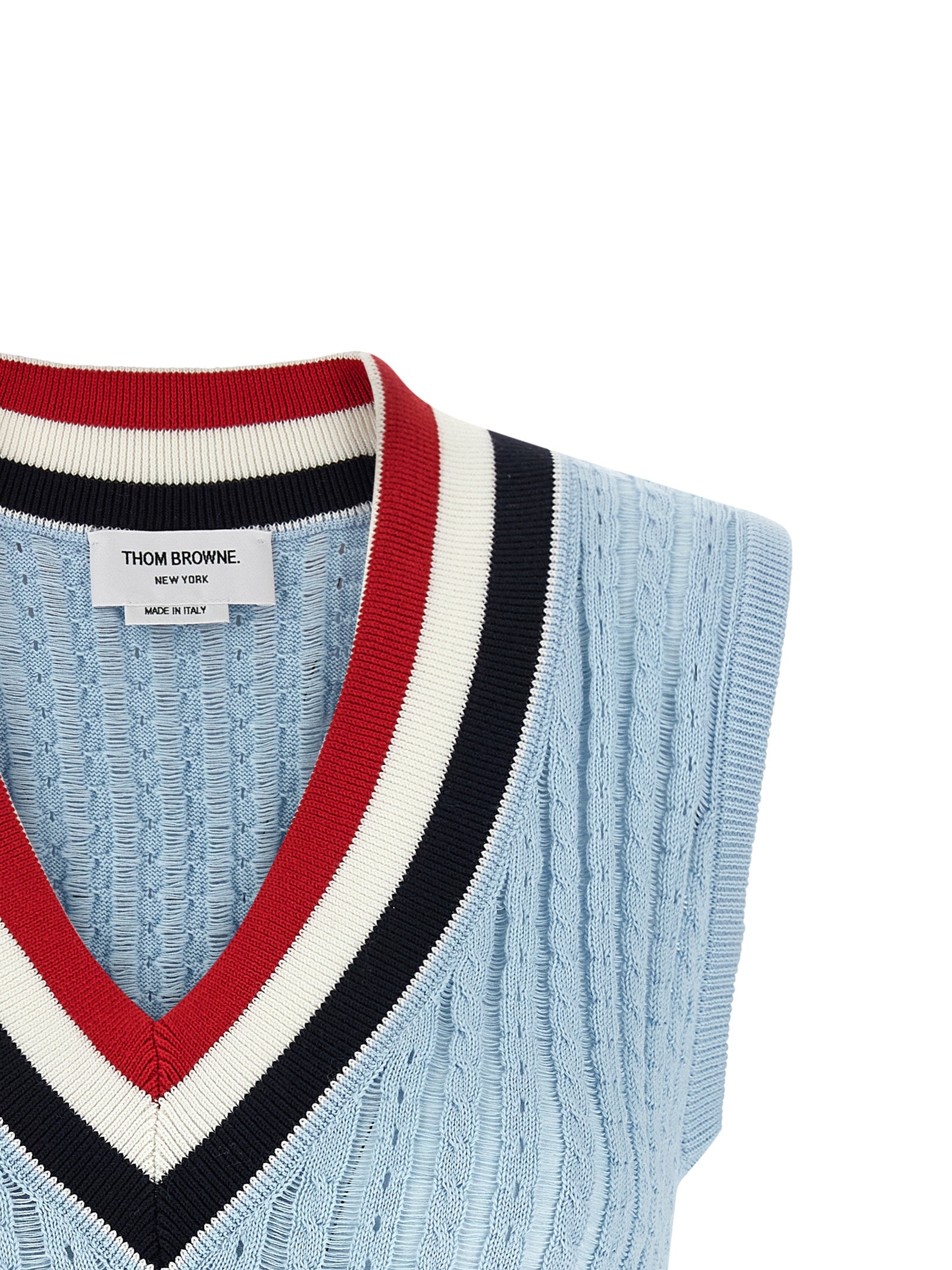 Thom Browne Women 'Rwb' Vest THOM BROWNE