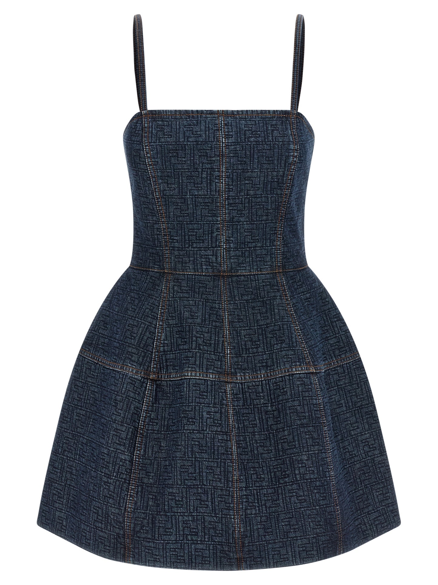 Fendi Women 'Ff' Denim Dress FENDI