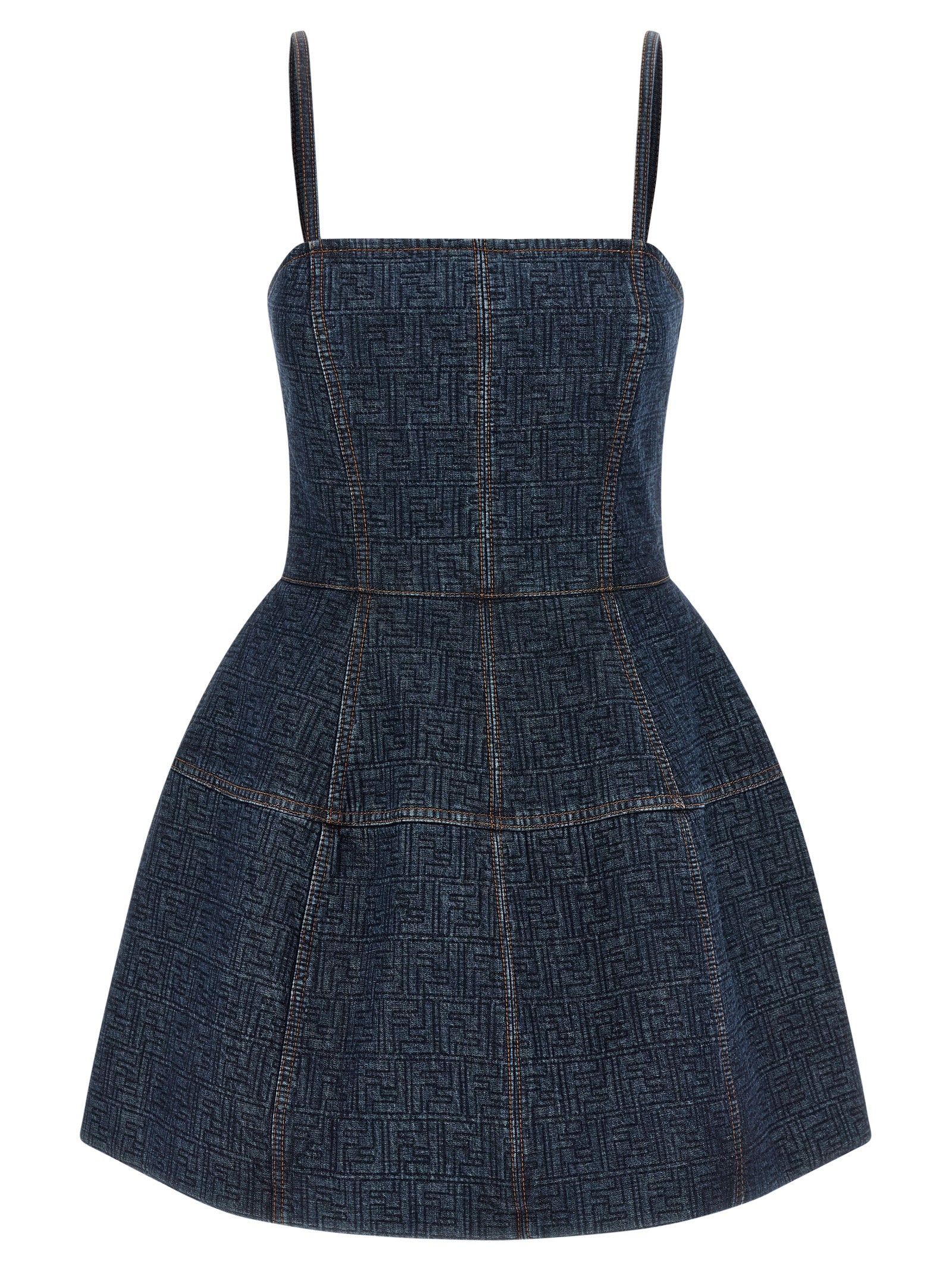 Fendi Women 'Ff' Denim Dress FENDI