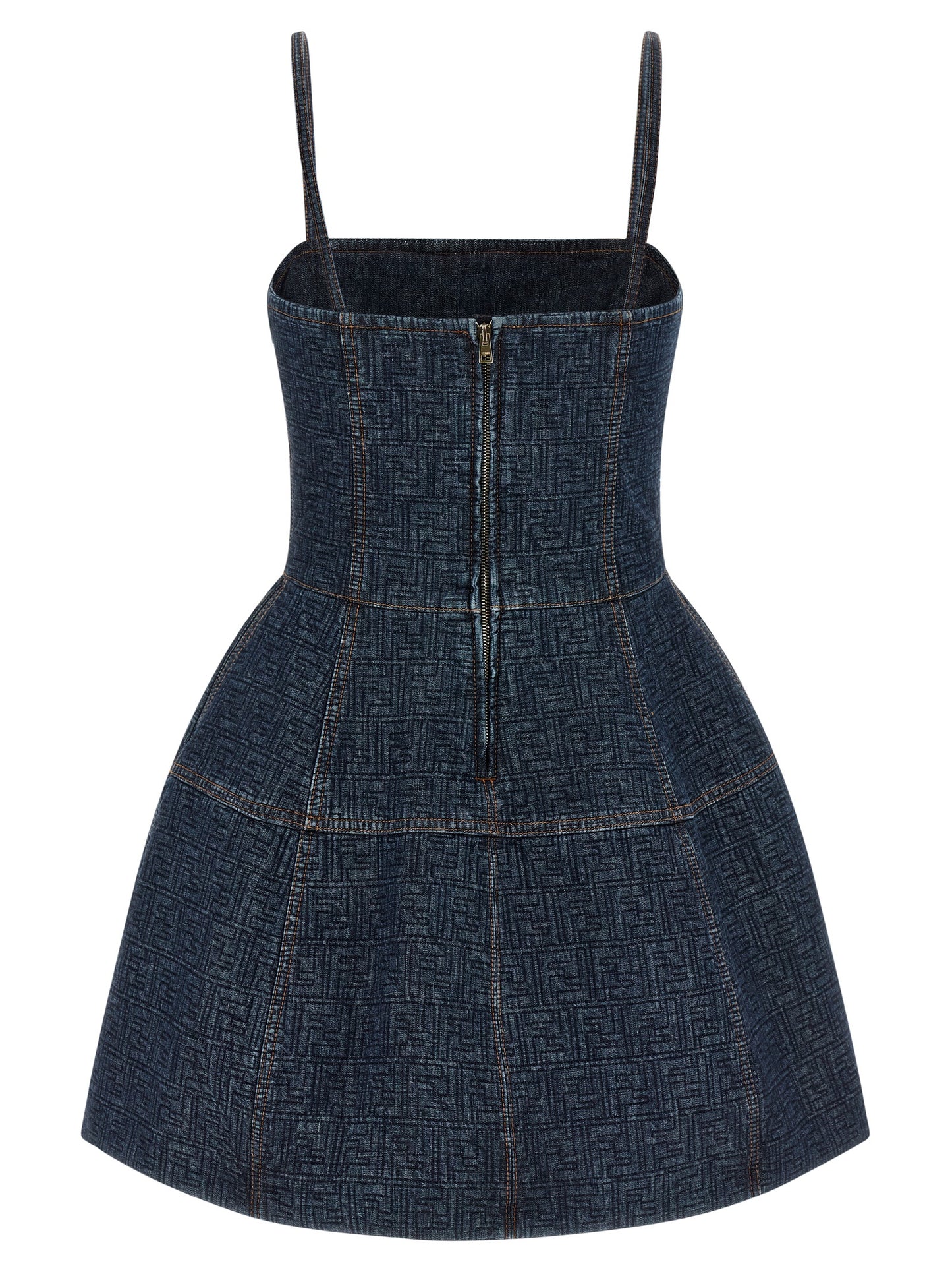 Fendi Women 'Ff' Denim Dress FENDI