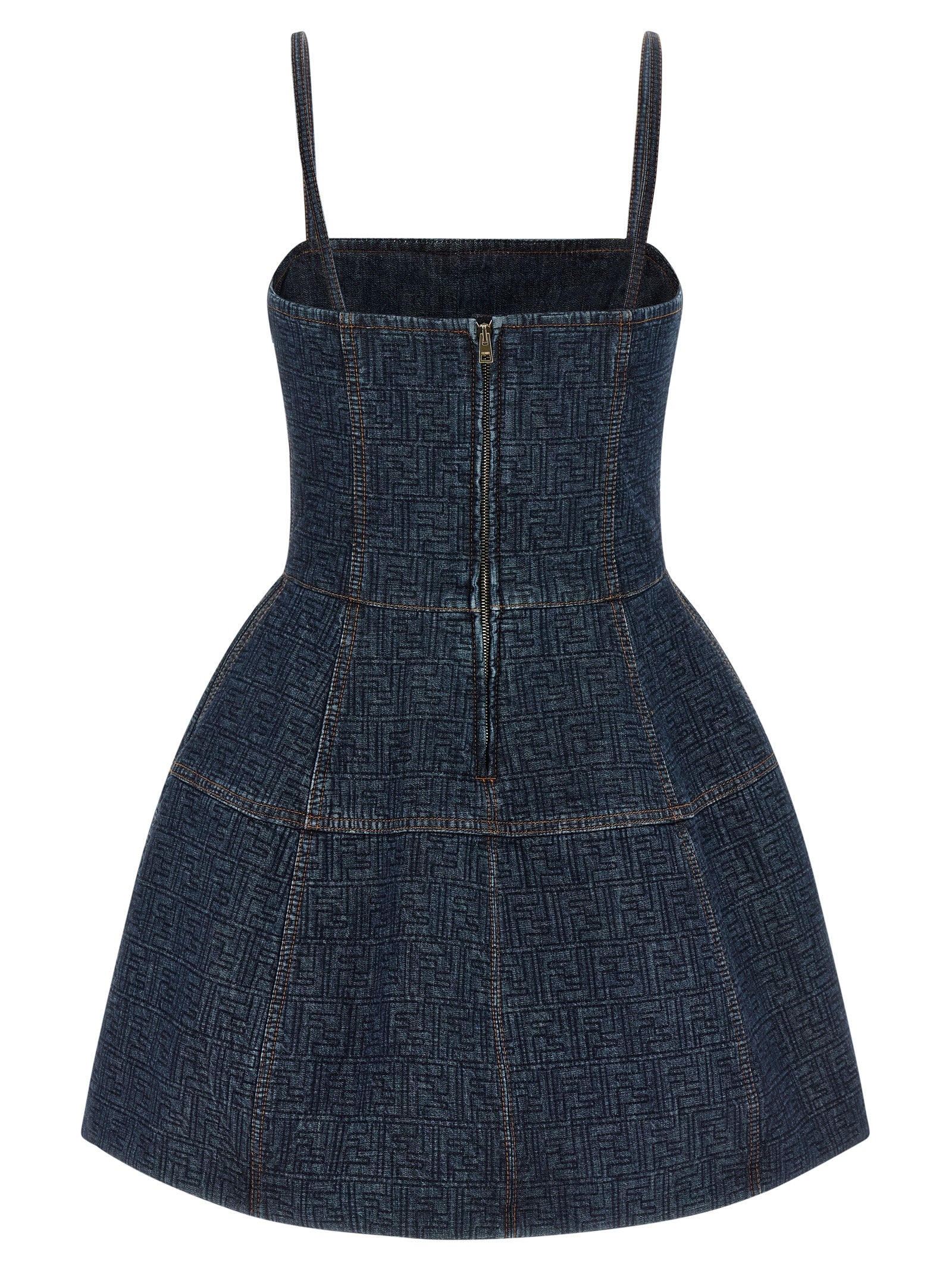 Fendi Women 'Ff' Denim Dress FENDI
