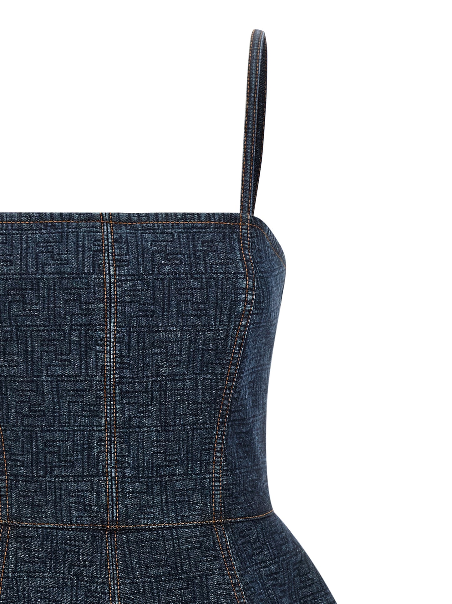 Fendi Women 'Ff' Denim Dress FENDI
