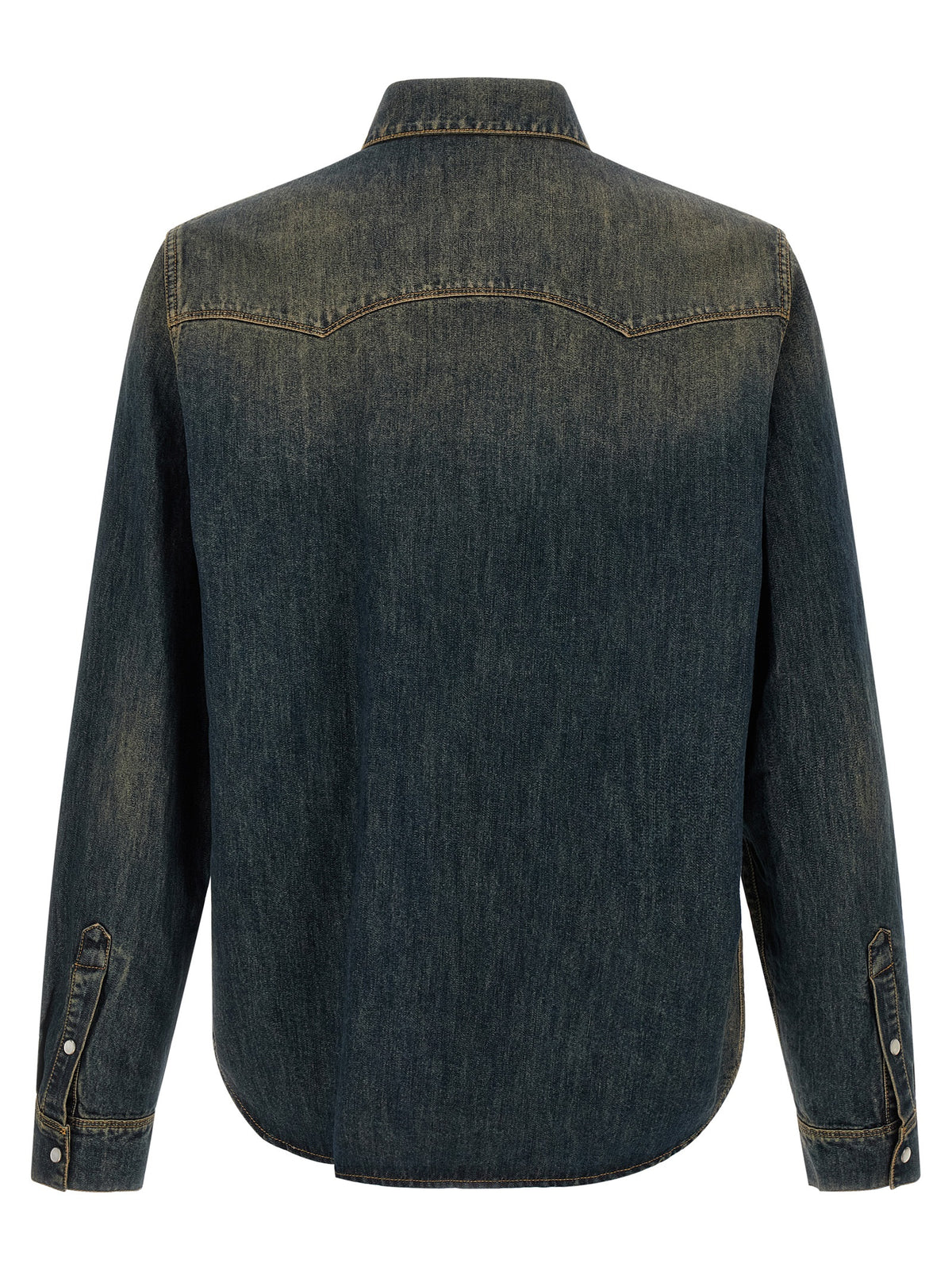 Fendi Men Bananatex® Denim Shirt FENDI