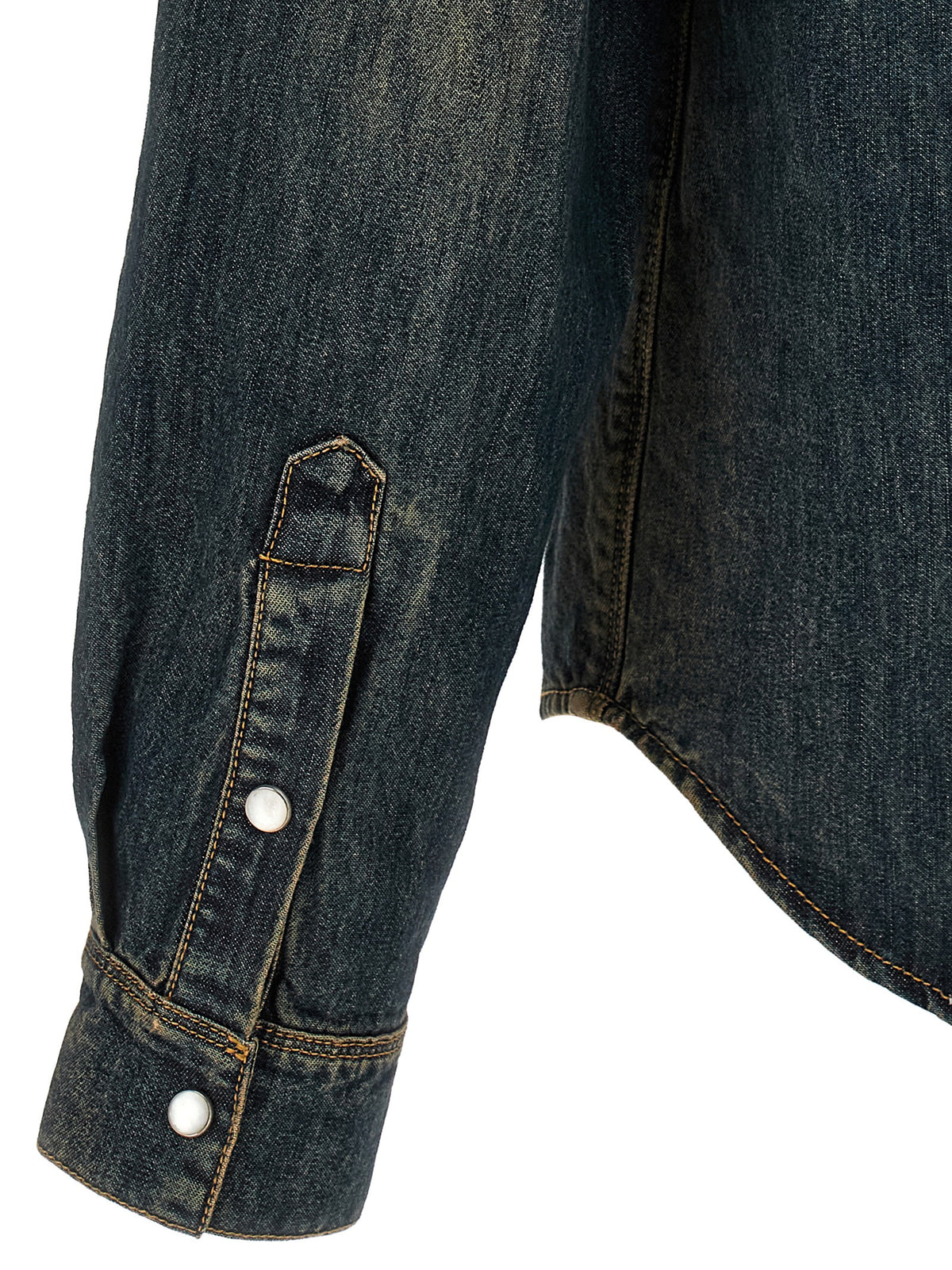 Fendi Men Bananatex® Denim Shirt FENDI