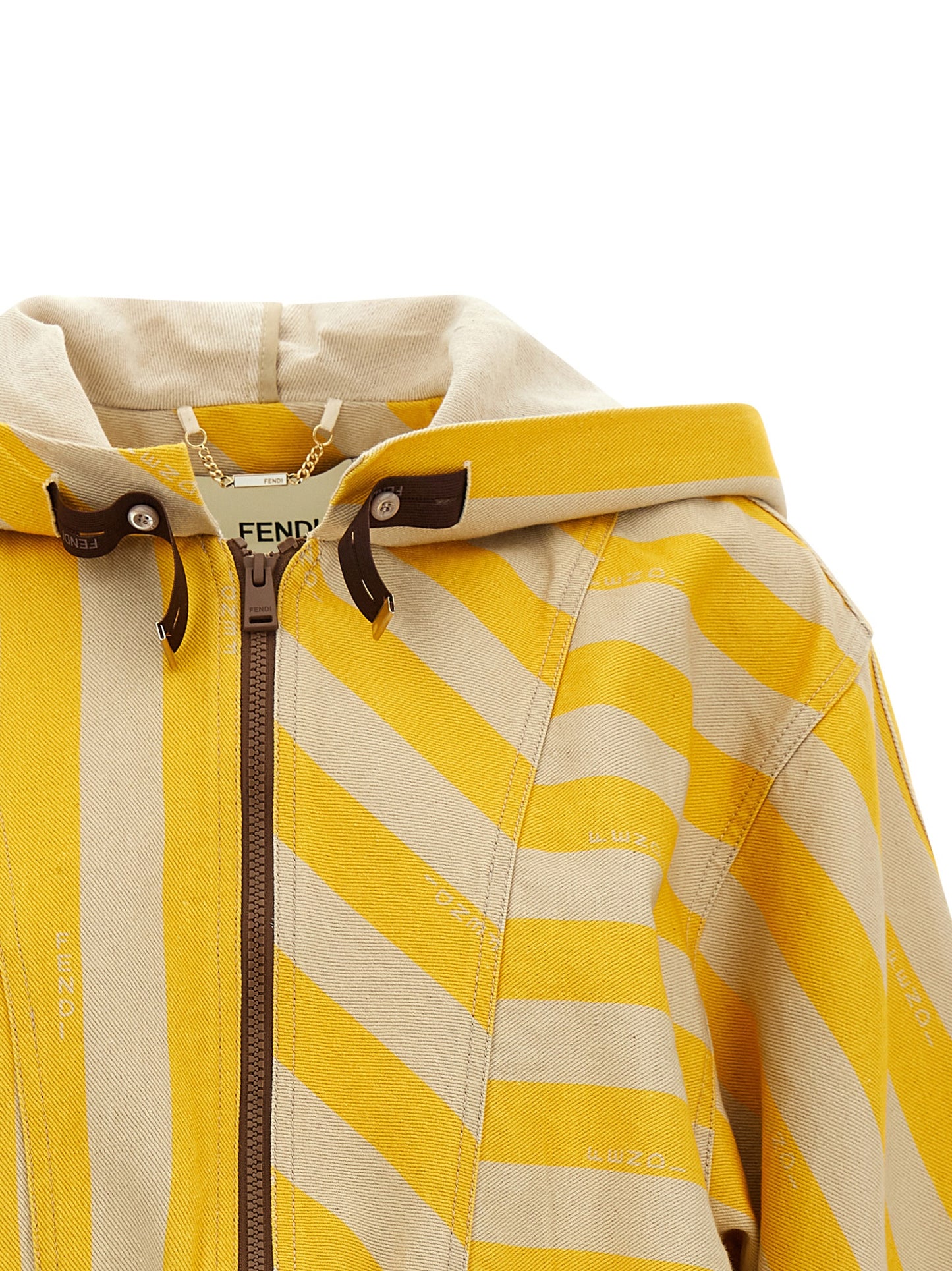 Fendi Women Pequin Striped Jacket FENDI