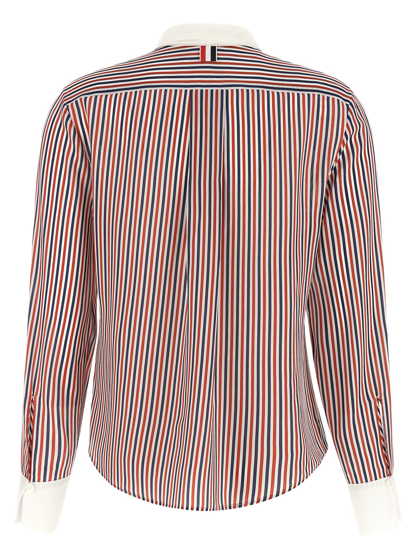 Thom Browne Women Removable Lavallière Collar Shirt THOM BROWNE