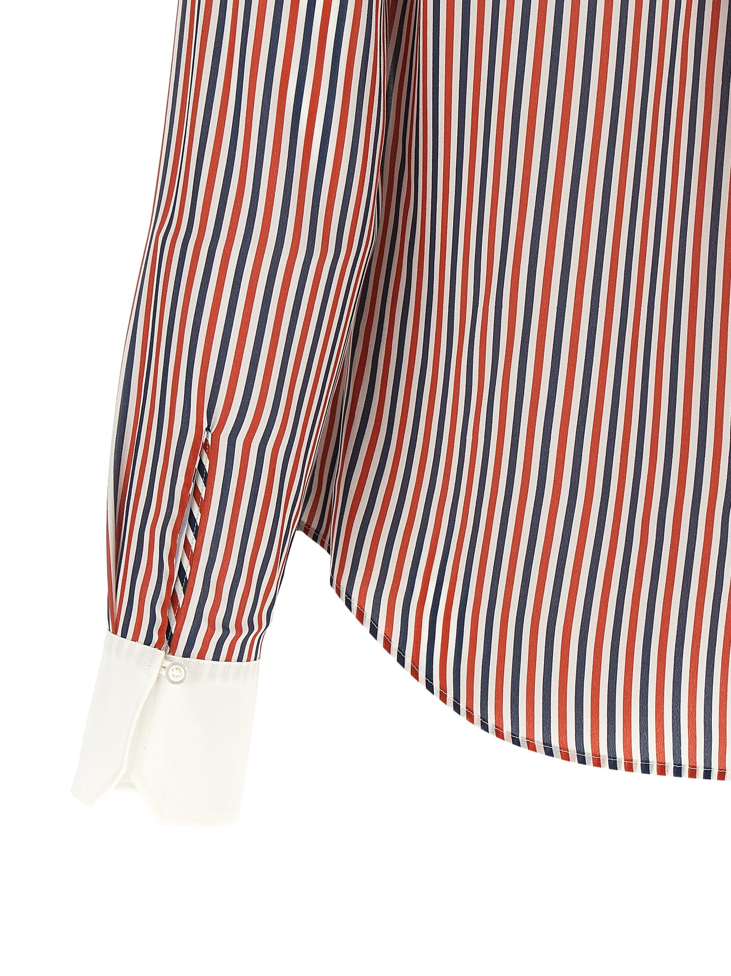 Thom Browne Women Removable Lavallière Collar Shirt THOM BROWNE