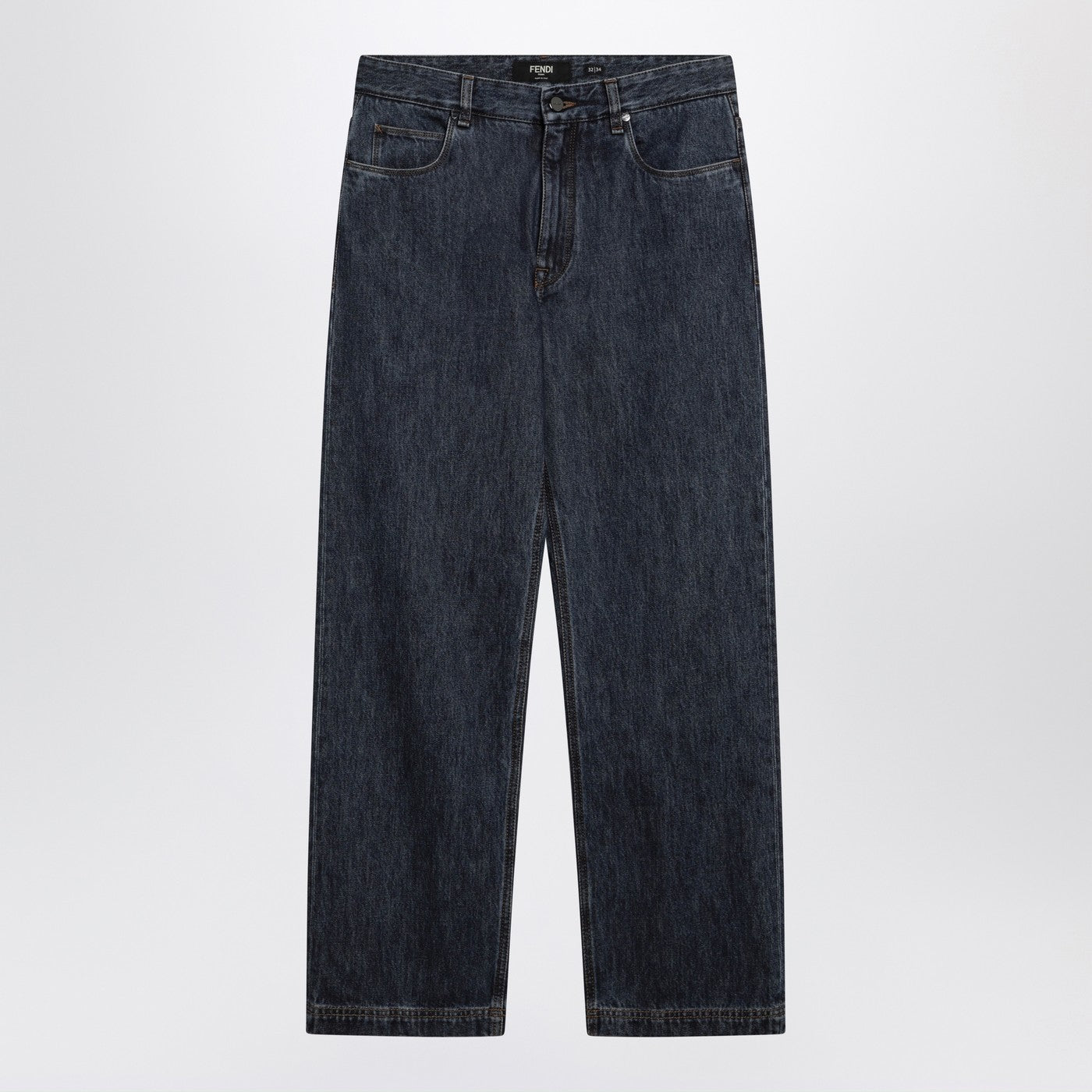 Fendi Long Jeans Blue Men FENDI