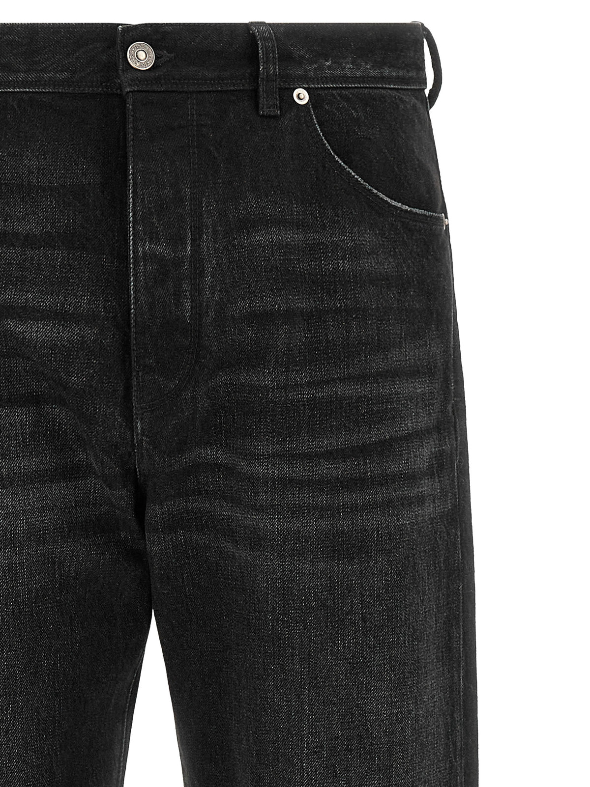 Fendi Men Black Denim Jeans FENDI