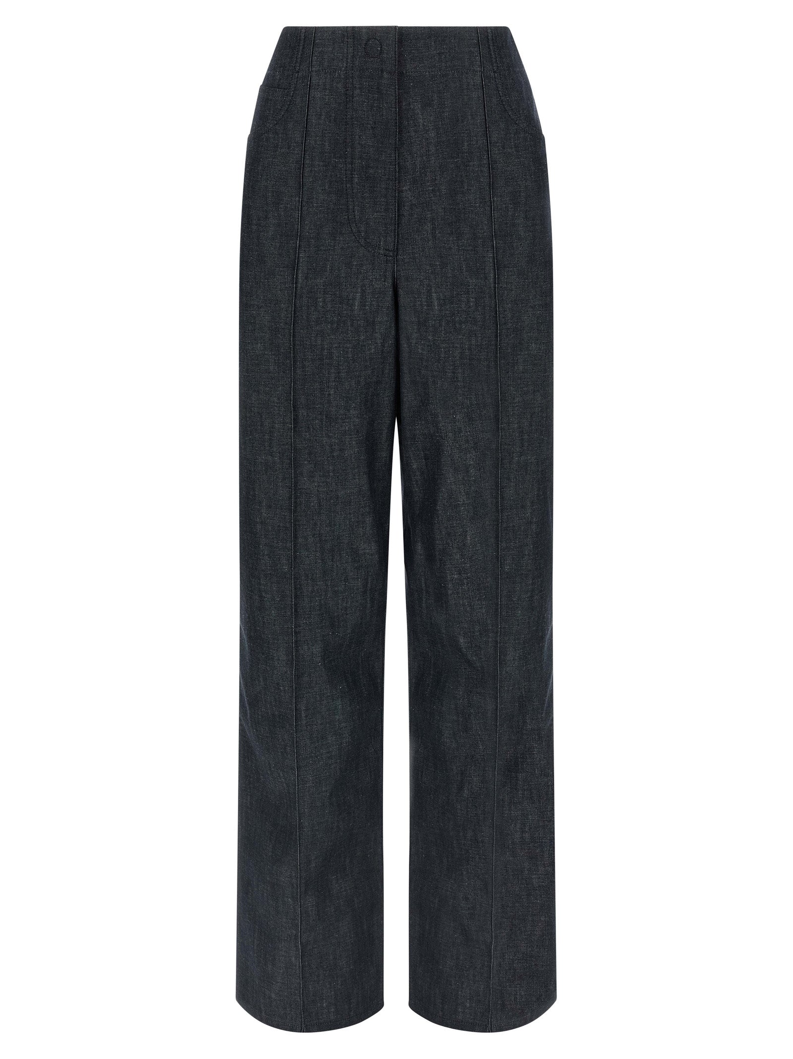 Fendi Women 'Fendi Roma' Patch Jeans FENDI