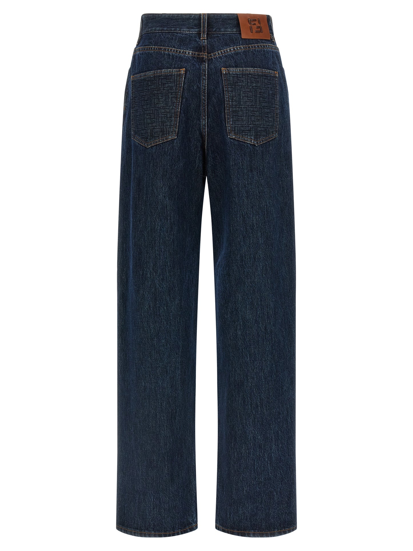 Fendi Women 'Ff' Padded Jeans FENDI