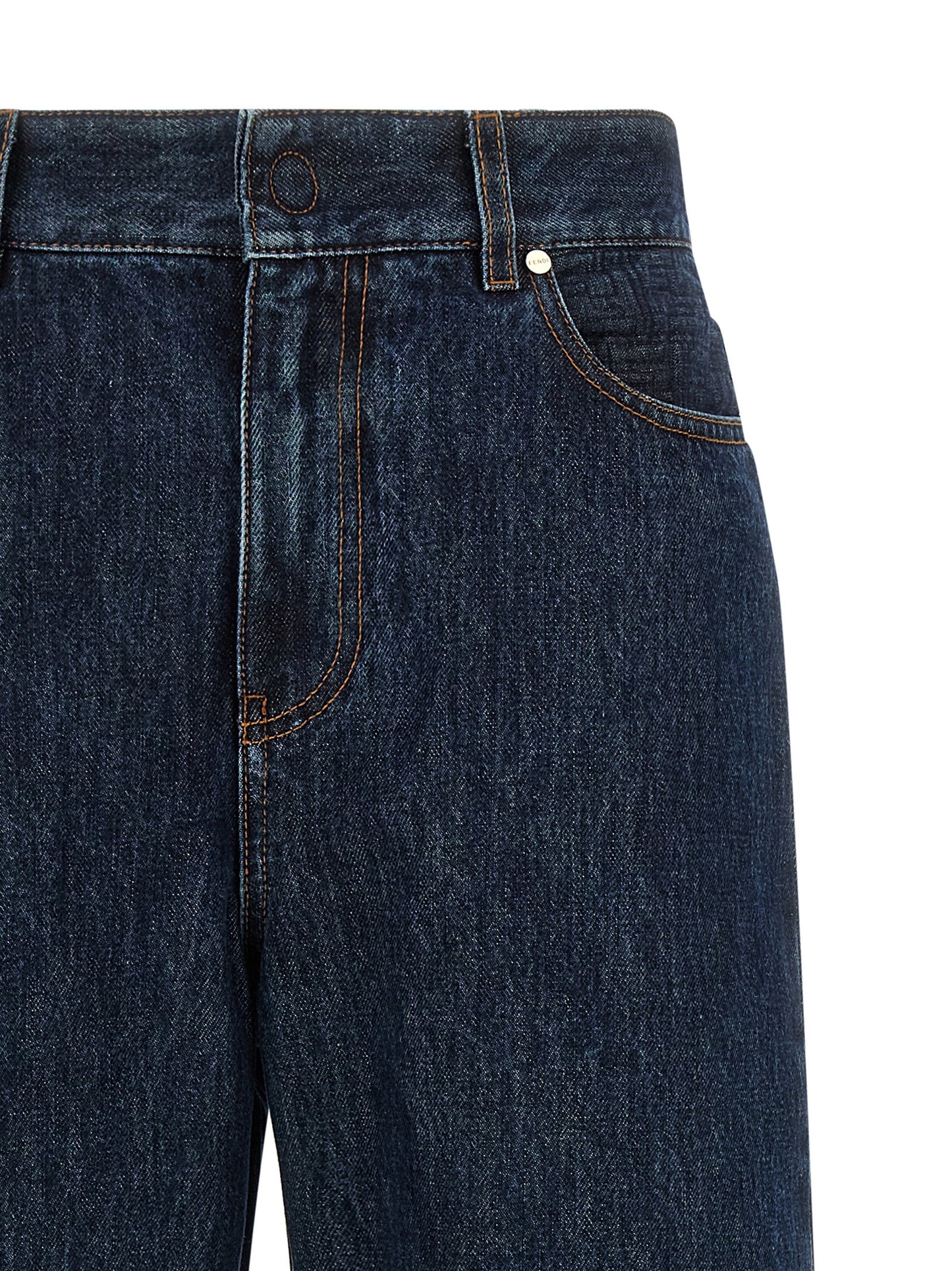 Fendi Women 'Ff' Padded Jeans FENDI