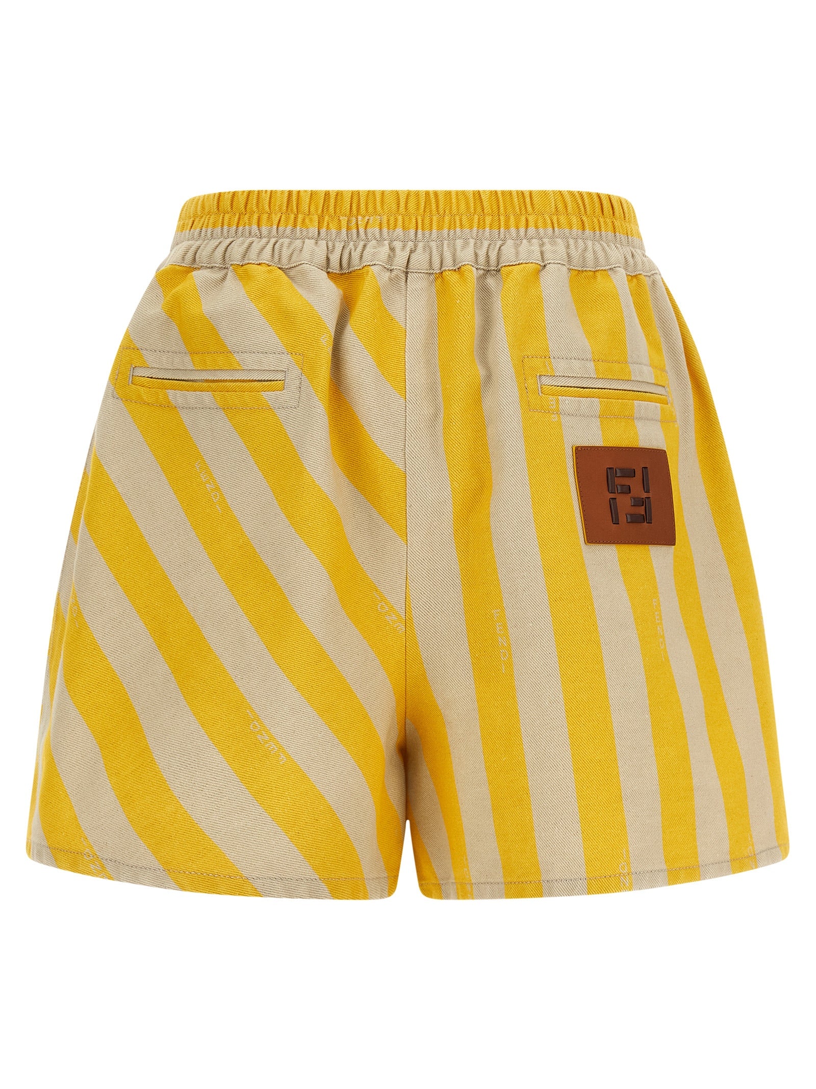 Fendi Women Pequin Striped Shorts FENDI