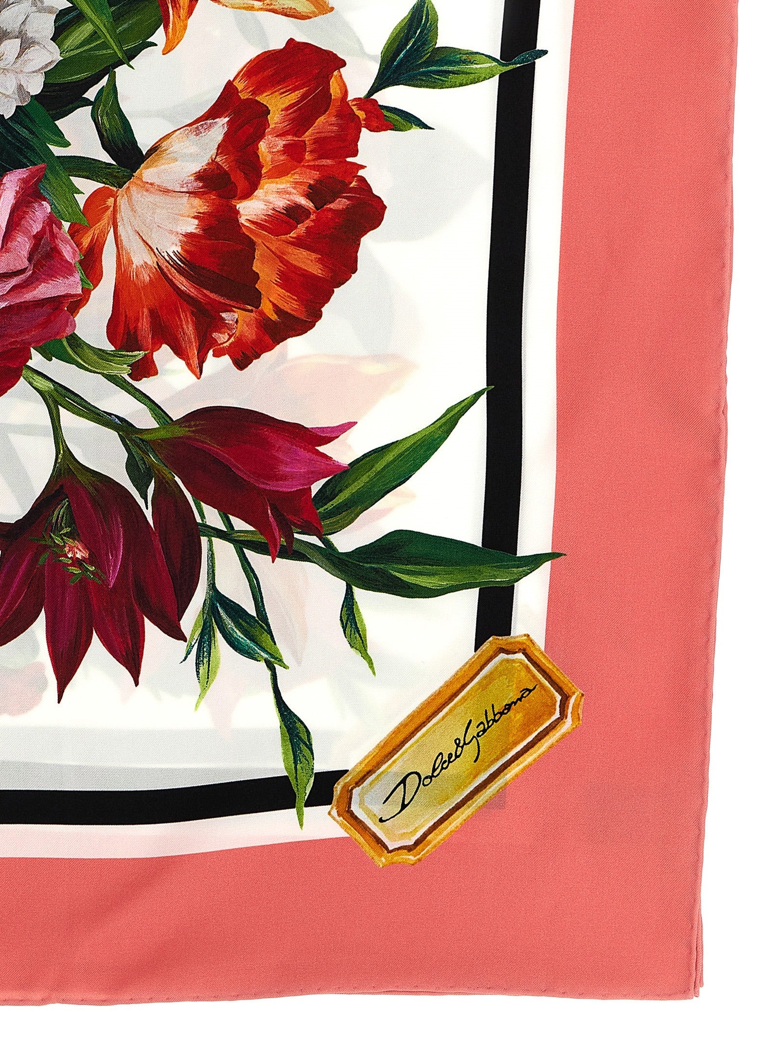 Dolce & Gabbana Women Floral Print Scarf DOLCE & GABBANA